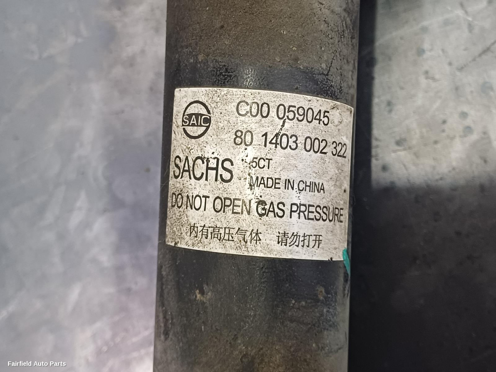 2017-2025 Ldv D90 Left Front Strut