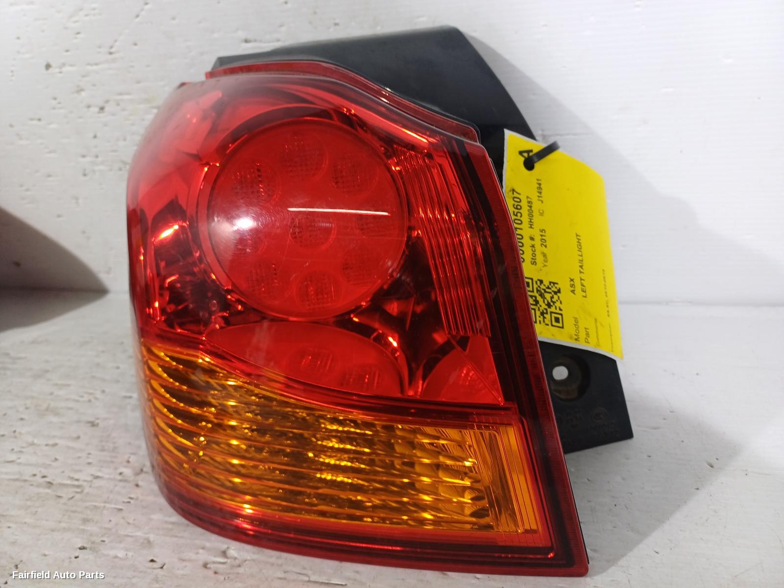 2010-2019 Mitsubishi Asx Left Taillight