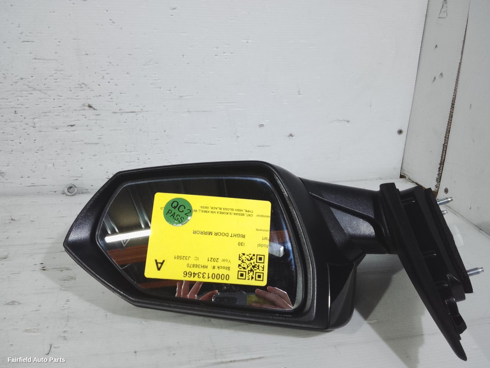 2020-2026 Hyundai I30 Right Door Mirror