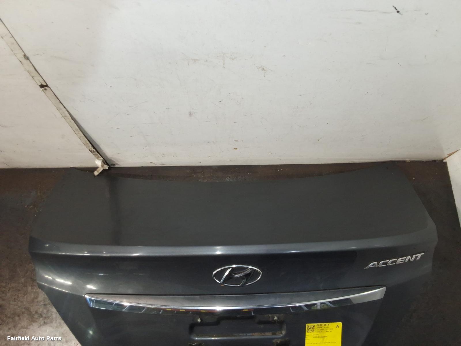 2011-2019 Hyundai Accent Bootlid Tailgate