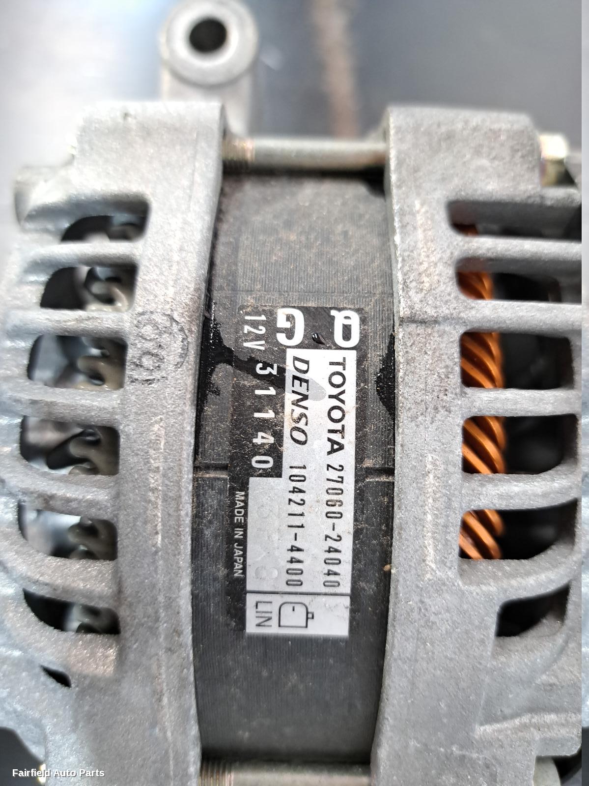 2018-2025 Toyota Rav4 Alternator