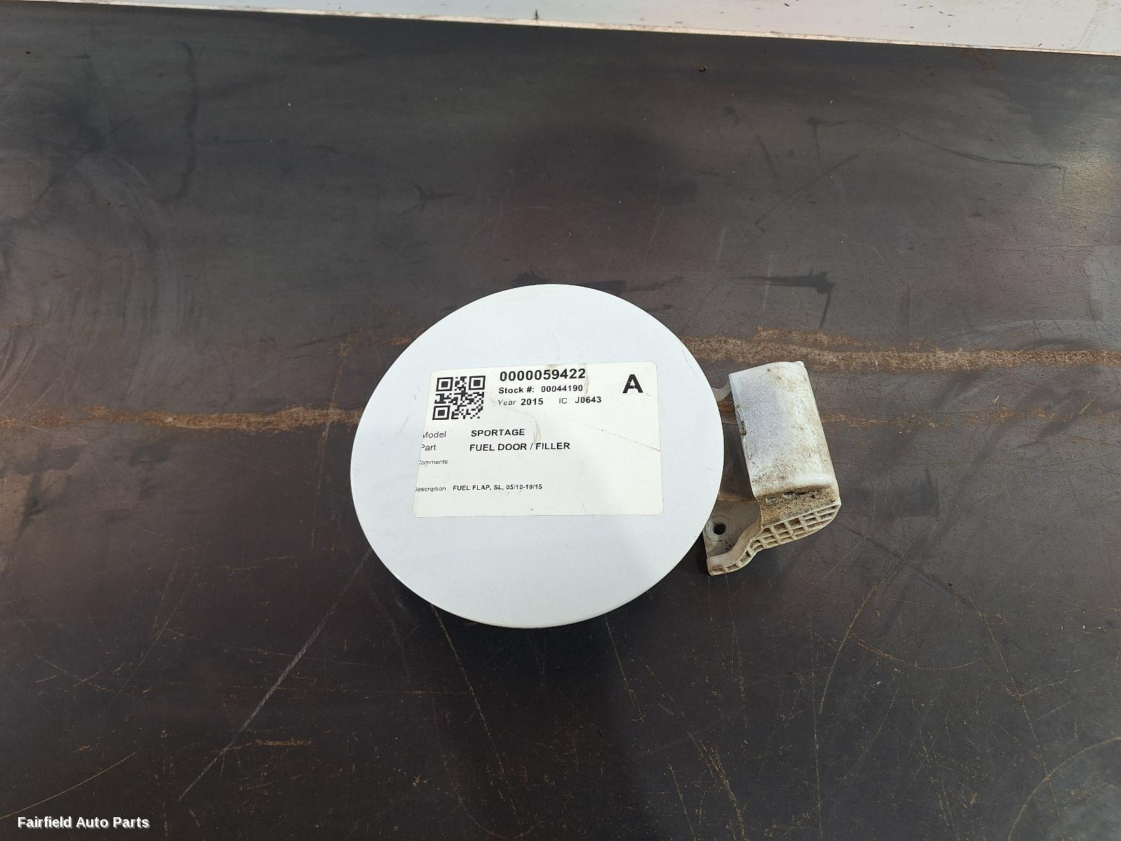 2010-2015 Kia Sportage Fuel Door   Filler