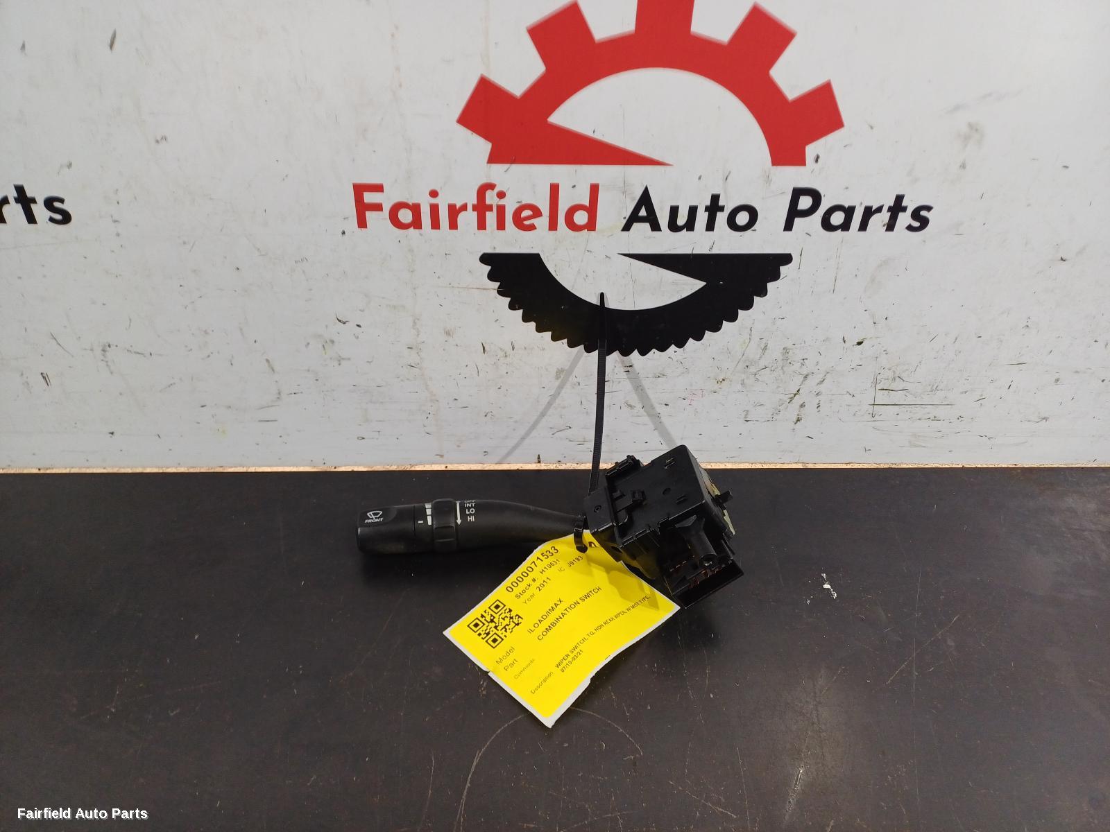 2010-2021 Hyundai Iload/imax Combination Switch