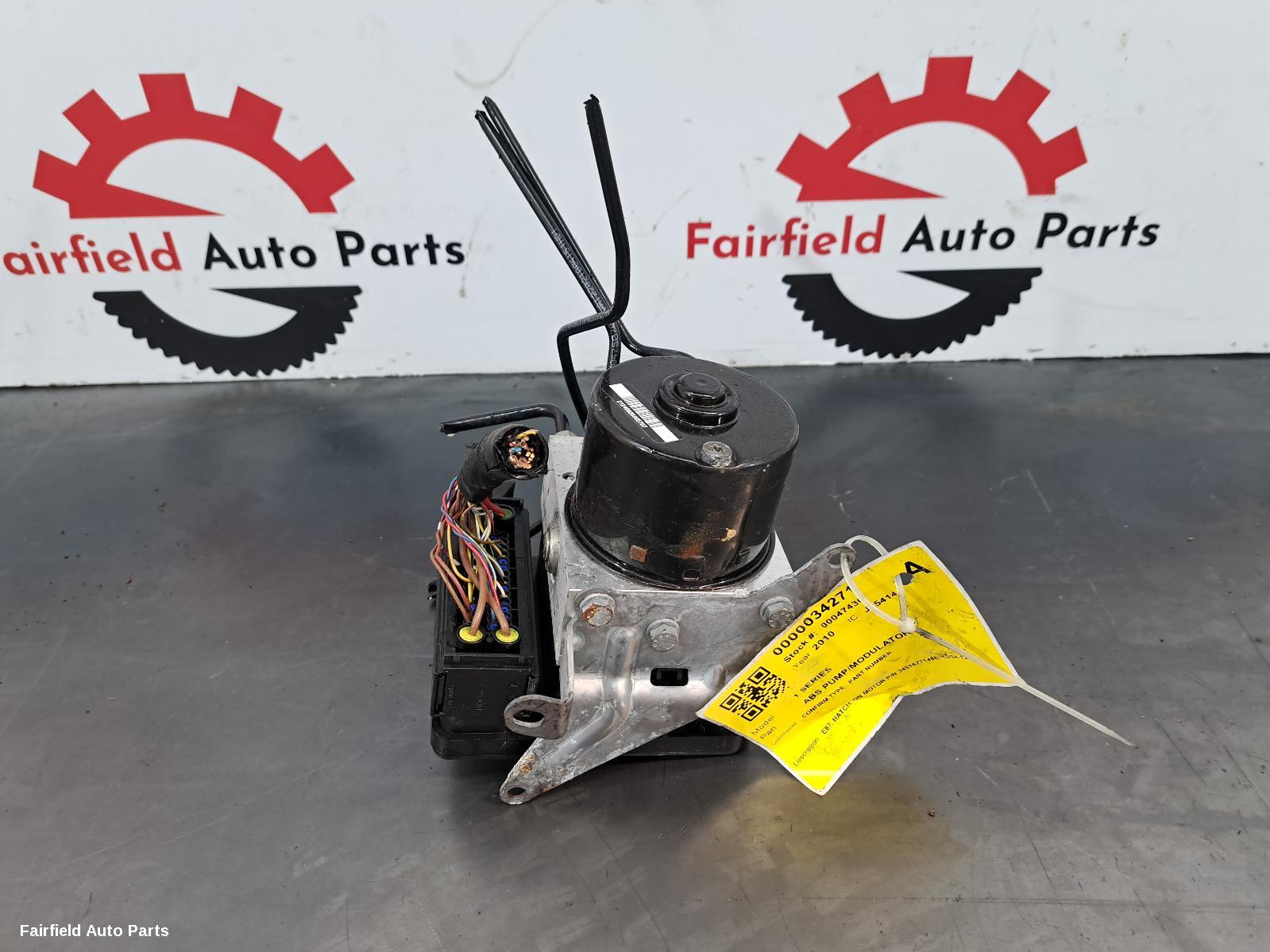 2004-2011 Bmw 1 Series Abs Pump Modulator