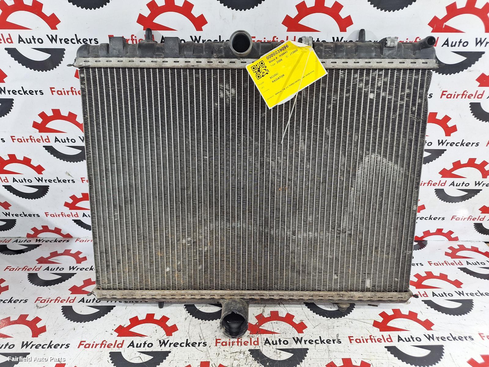 2008-2016 Fiat Scudo Radiator