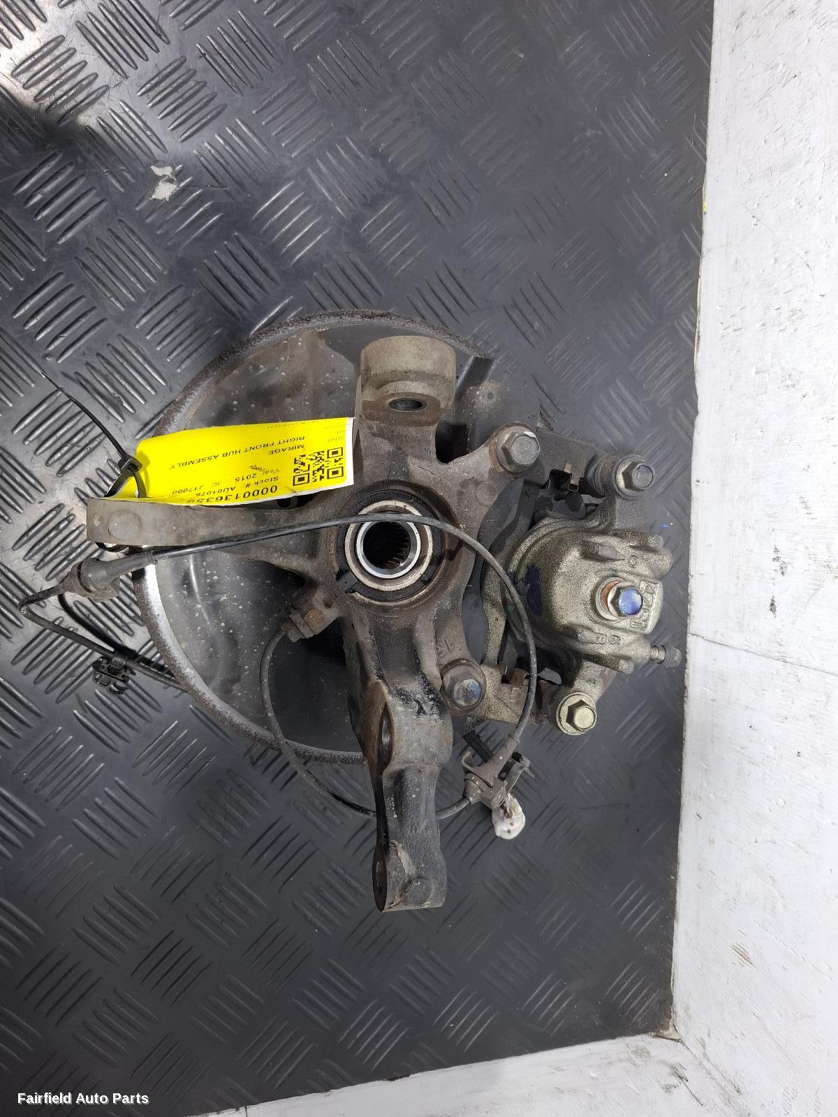 2012-2024 Mitsubishi Mirage Right Front Hub Assembly