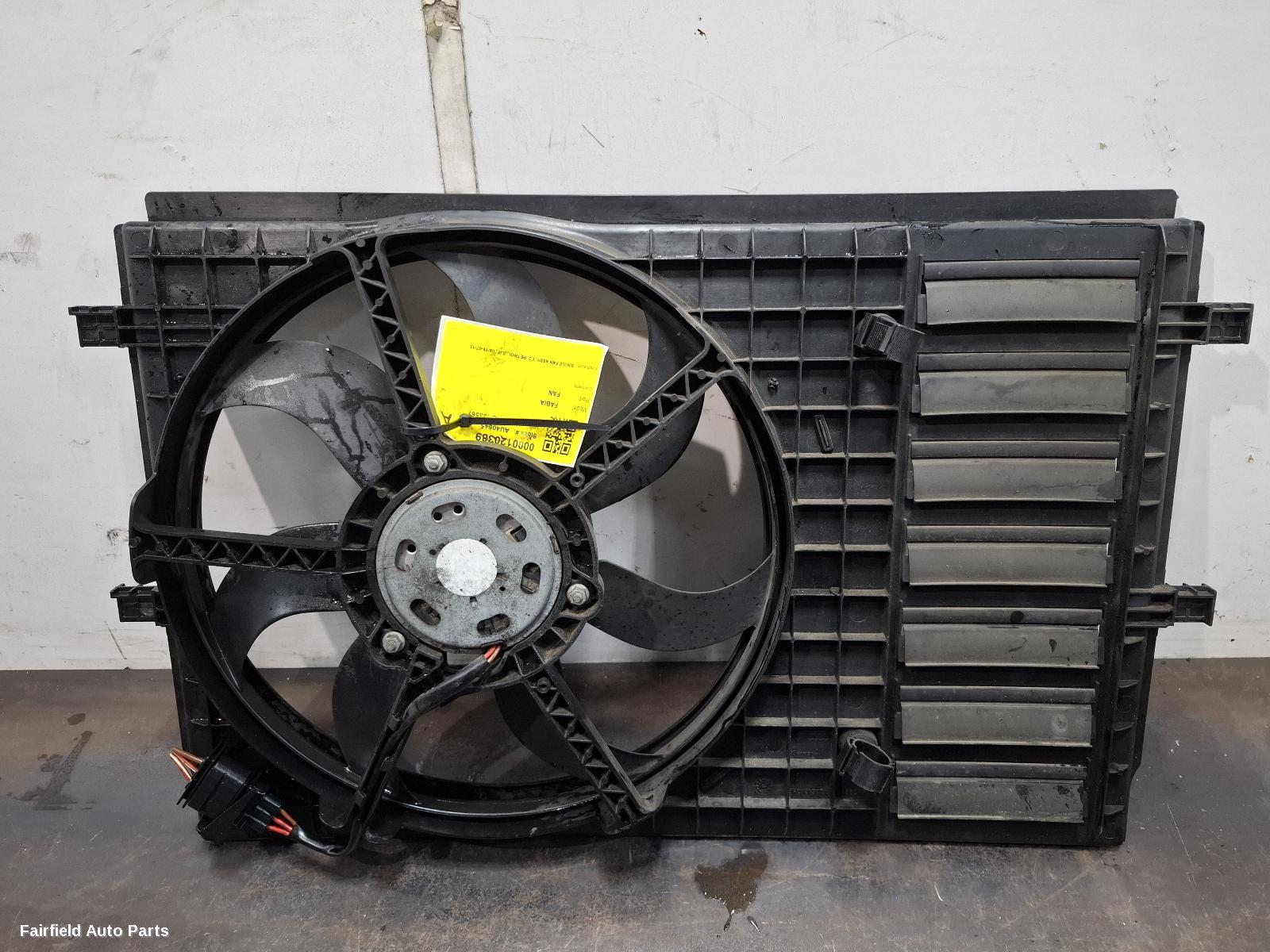 2011-2015 Skoda Fabia Fan