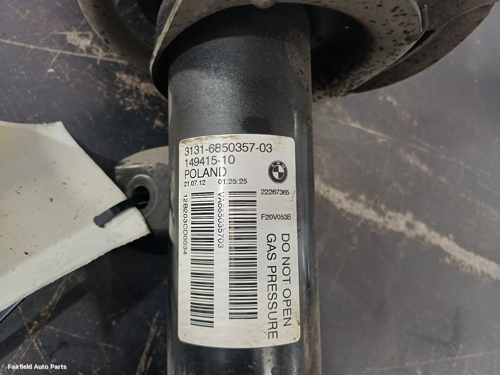 2011-2015 Bmw 1 Series Left Front Strut
