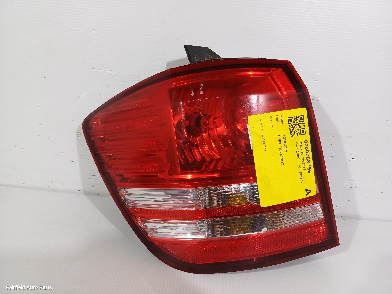 2008-2011 Dodge Journey Left Taillight