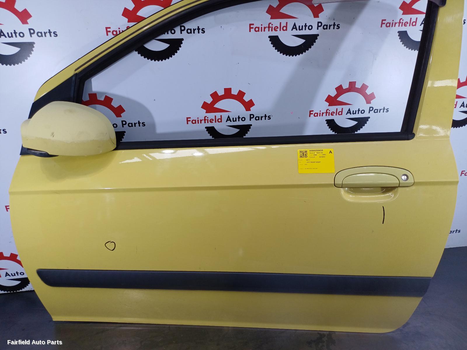 2002-2011 Hyundai Getz Left Front Door