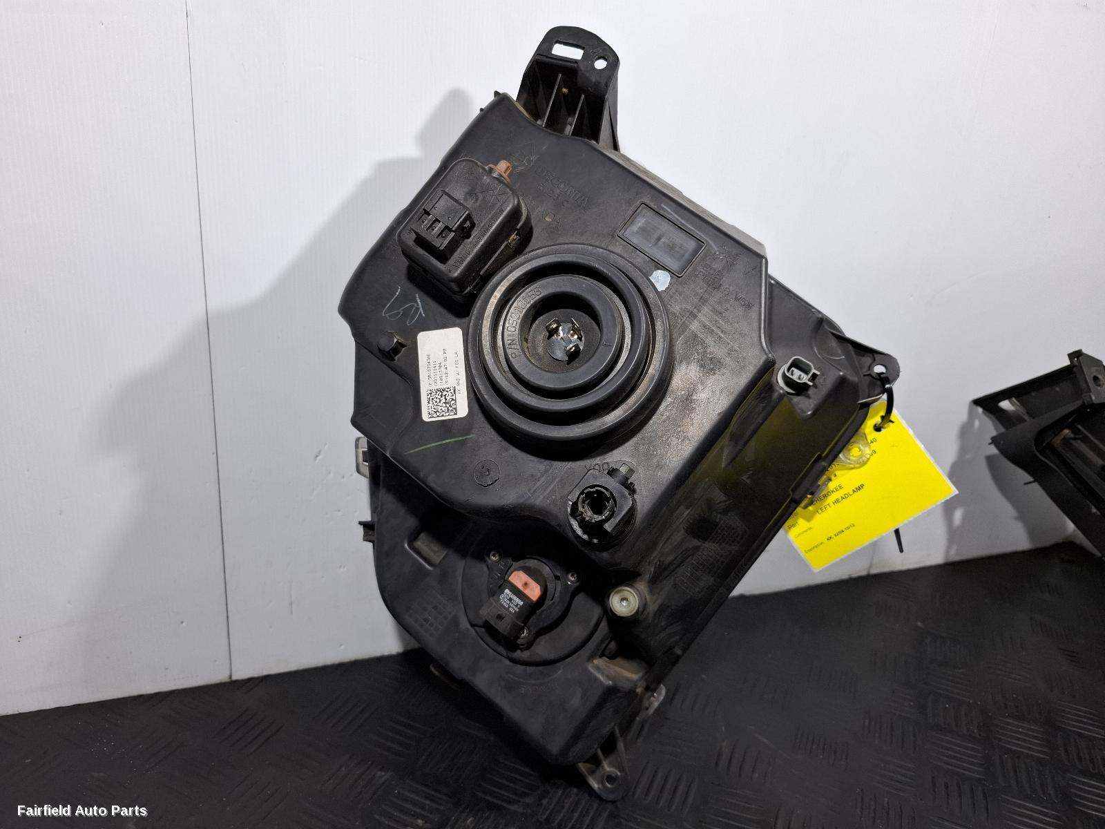 2008-2012 Jeep Cherokee Left Headlamp