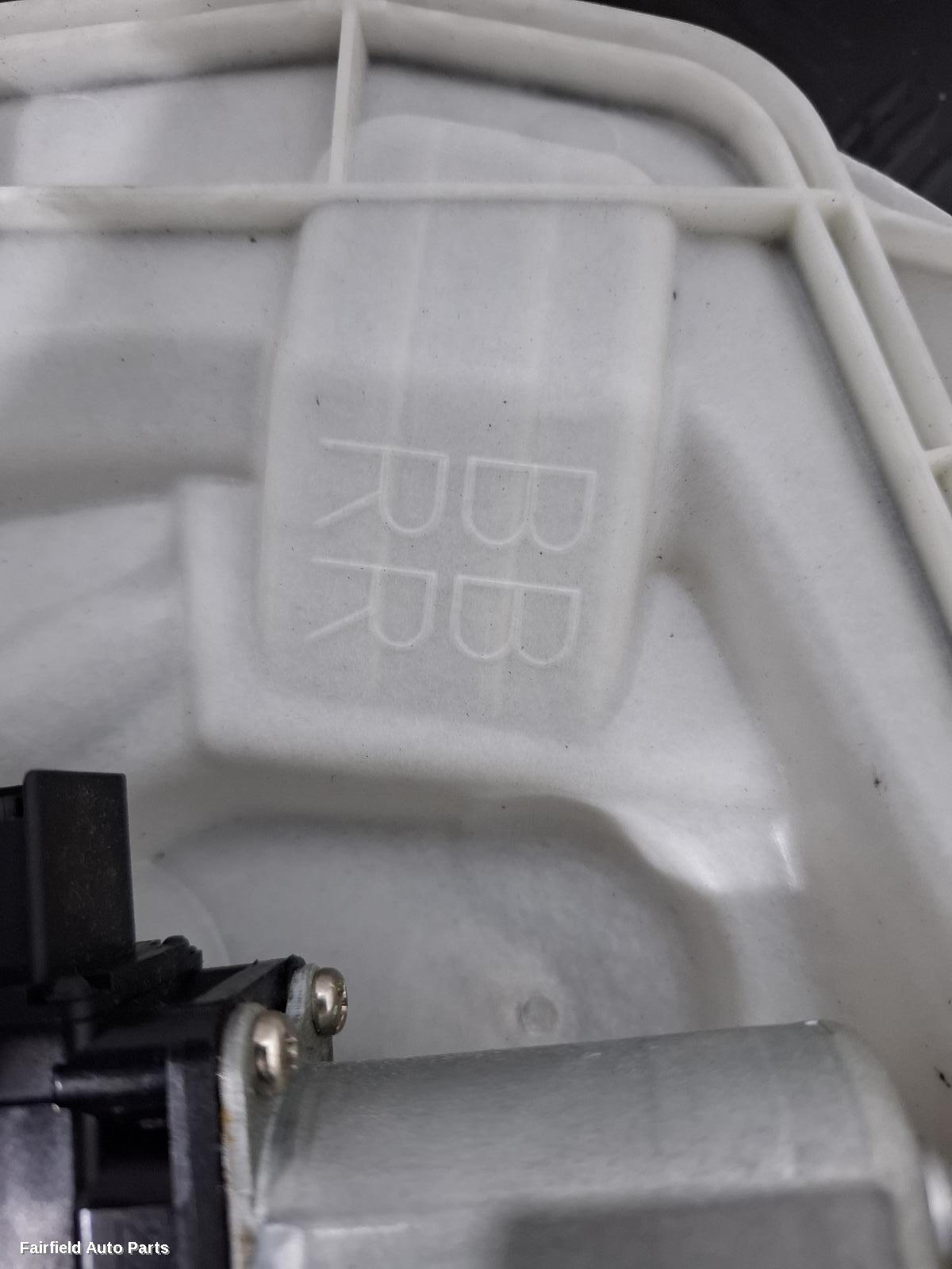 2009-2013 Mazda 3 Right Rear Wnd Reg Motor