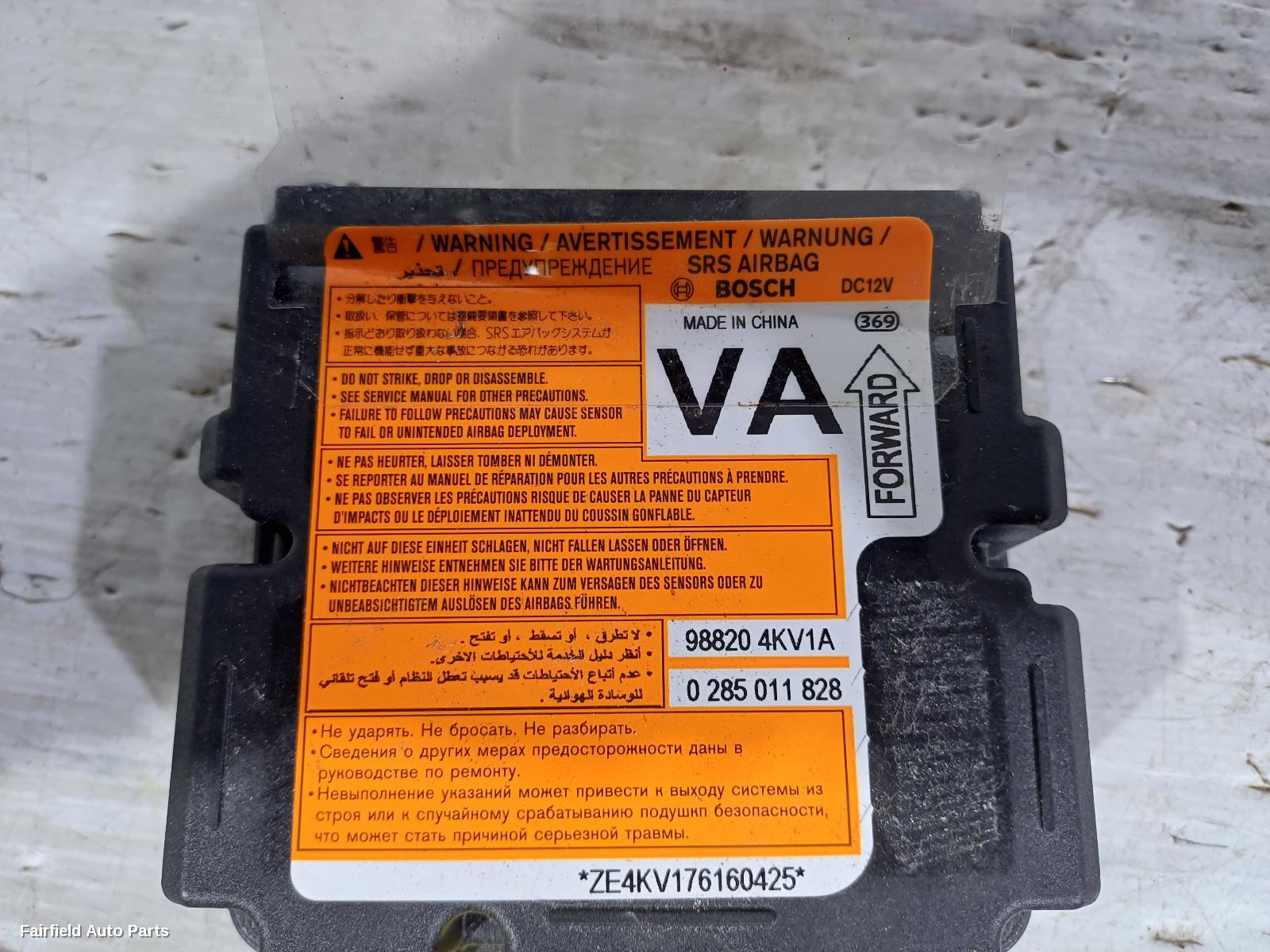 2015-2025 Nissan Navara Airbag Module Sensor