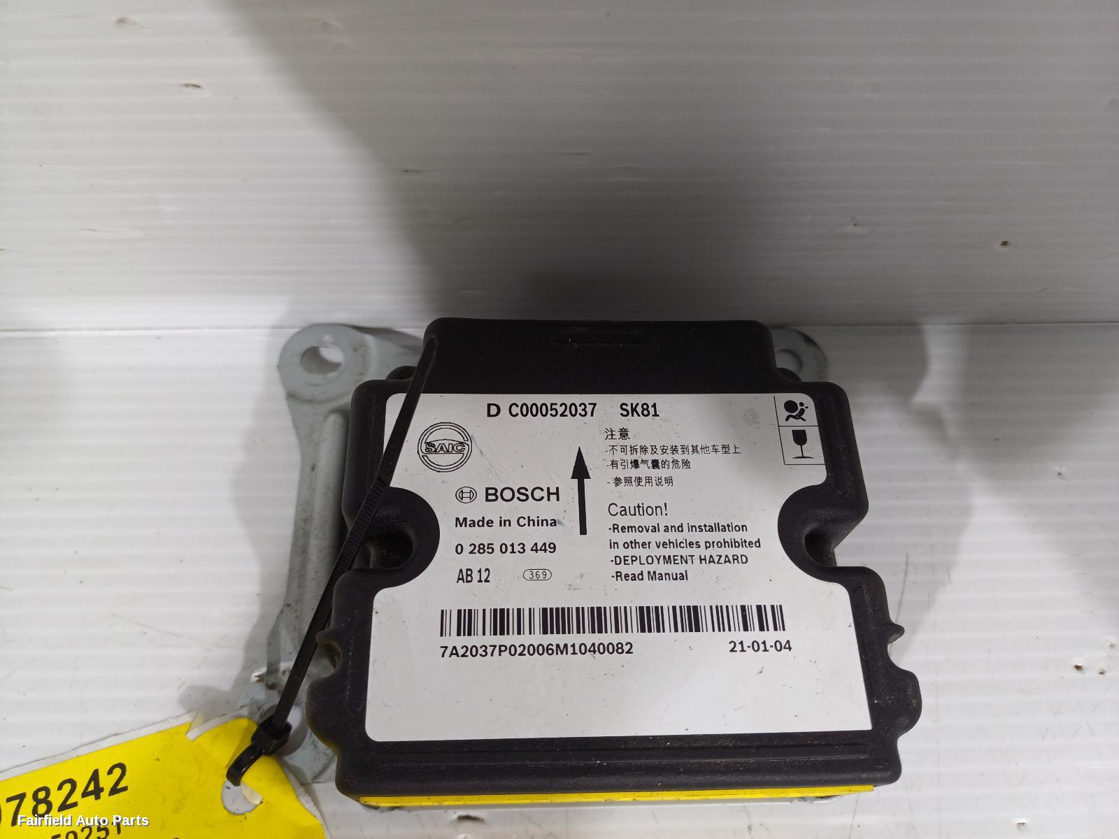 2017-2024 Ldv T60 Airbag Module Sensor