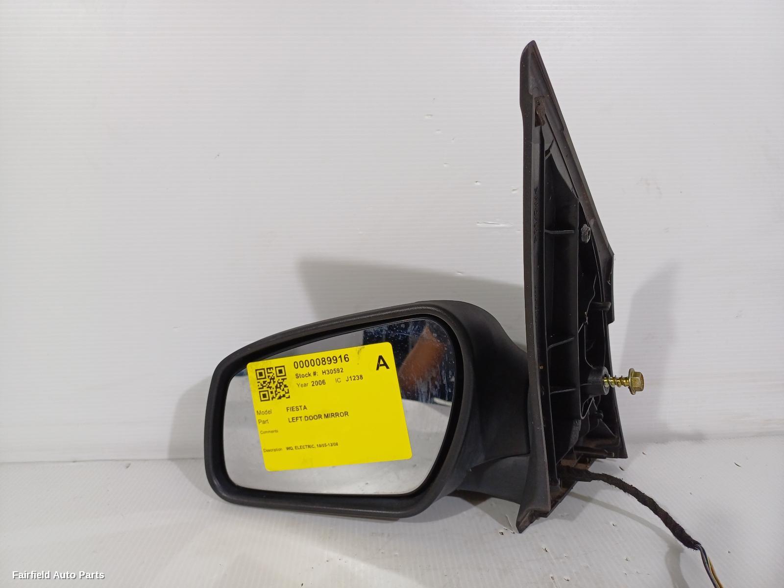 2005-2008 Ford Fiesta Left Door Mirror