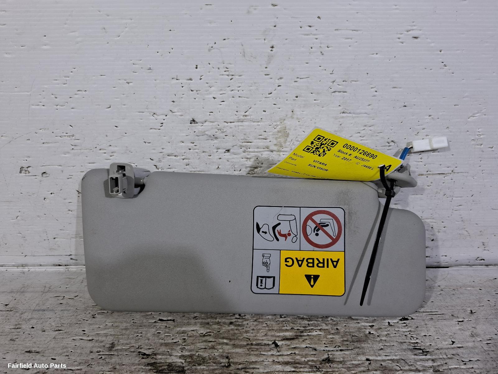 2015-2025 Suzuki Vitara Sunvisor