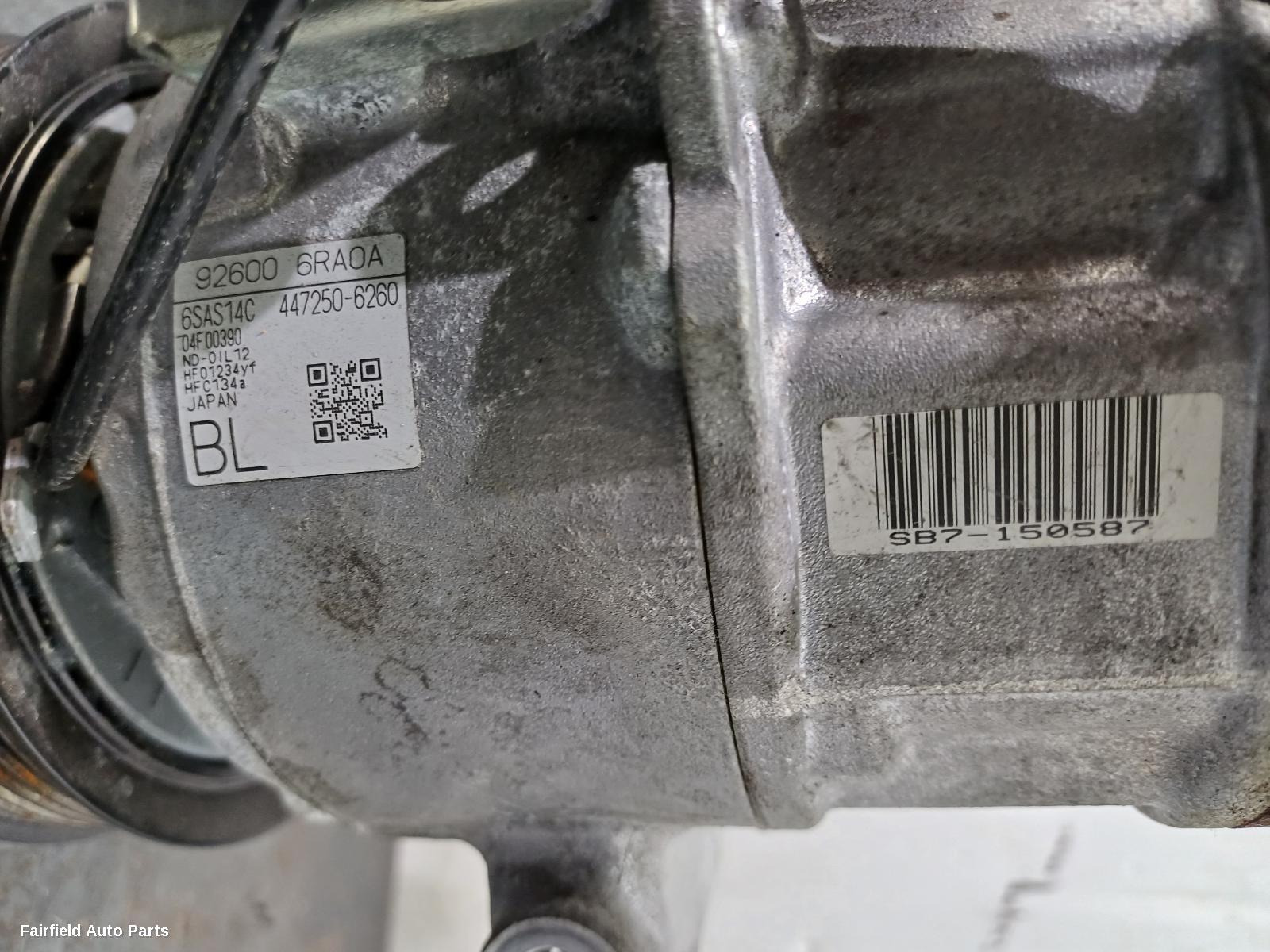 2021-2025 Mitsubishi Outlander A C Compressor