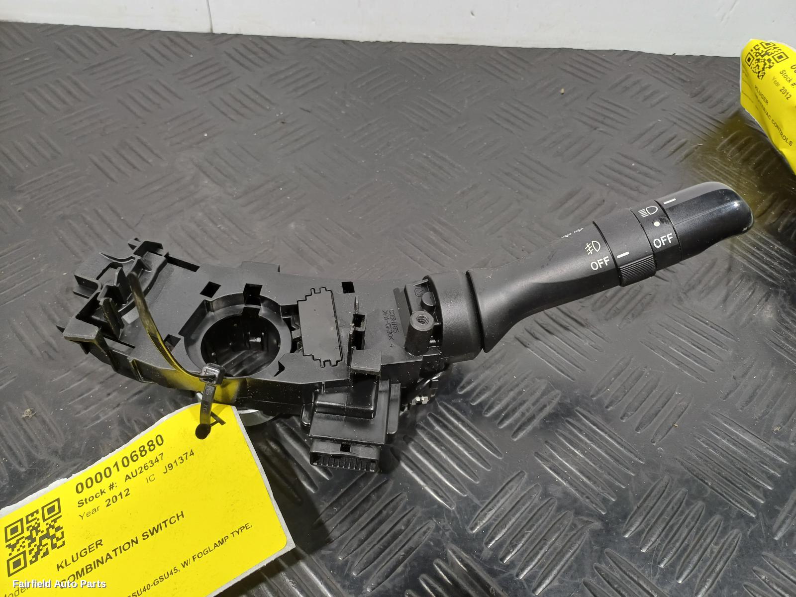 2007-2013 Toyota Kluger Combination Switch