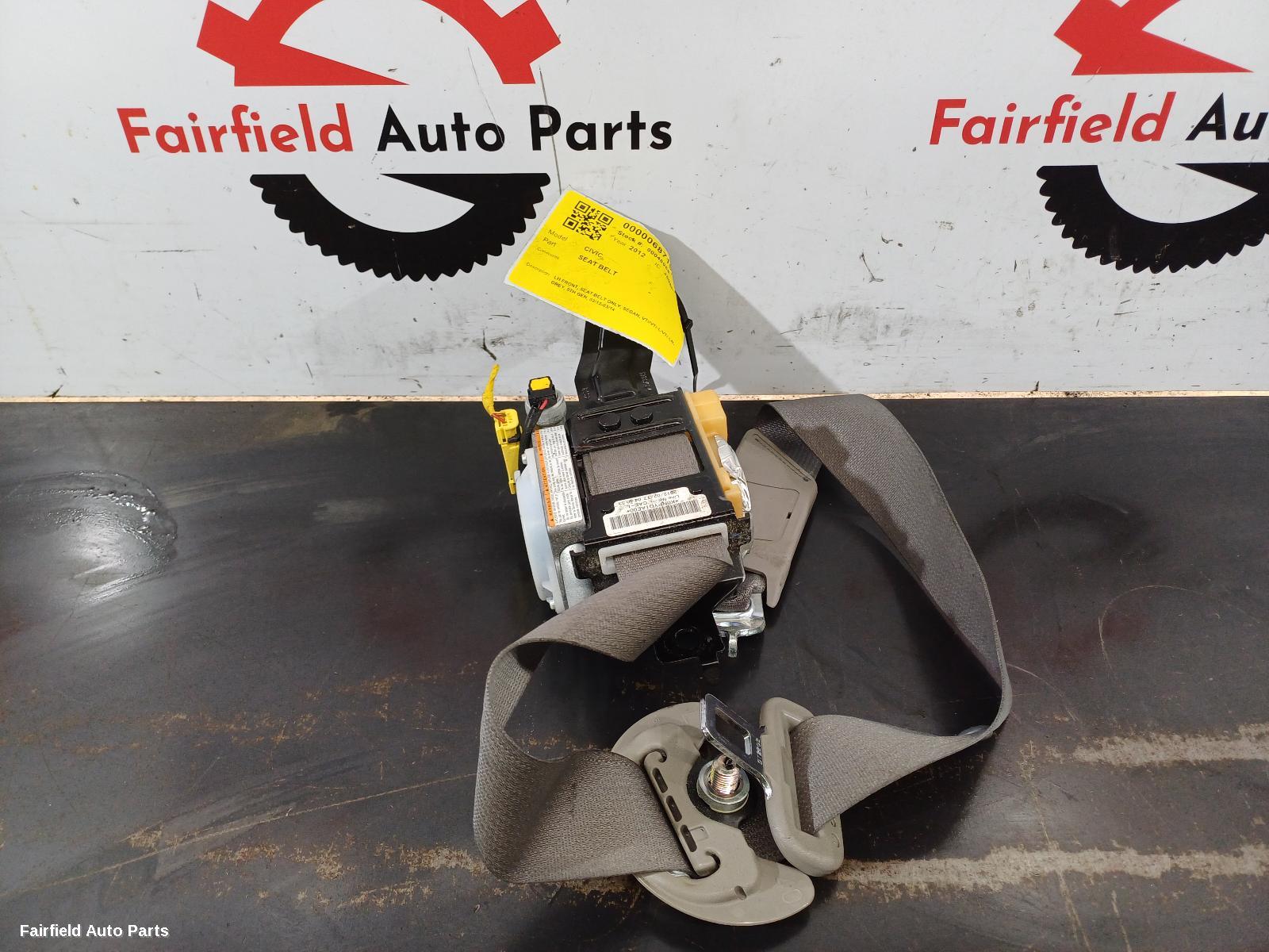 2012-2014 Honda Civic Seatbelt Stalk