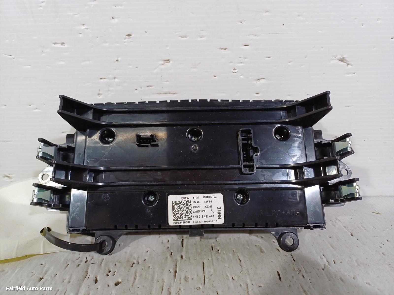 2017-2024 Mini Countryman Heater Ac Controls