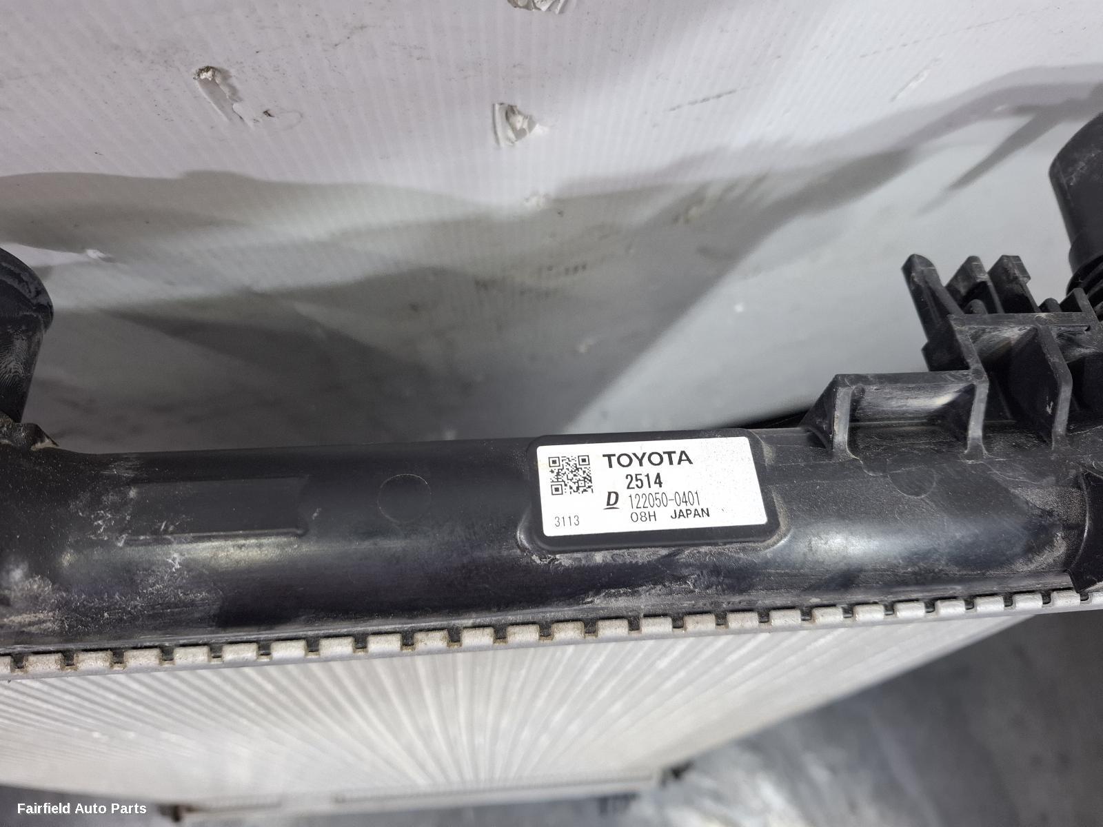 2018-2025 Toyota Rav4 Radiator