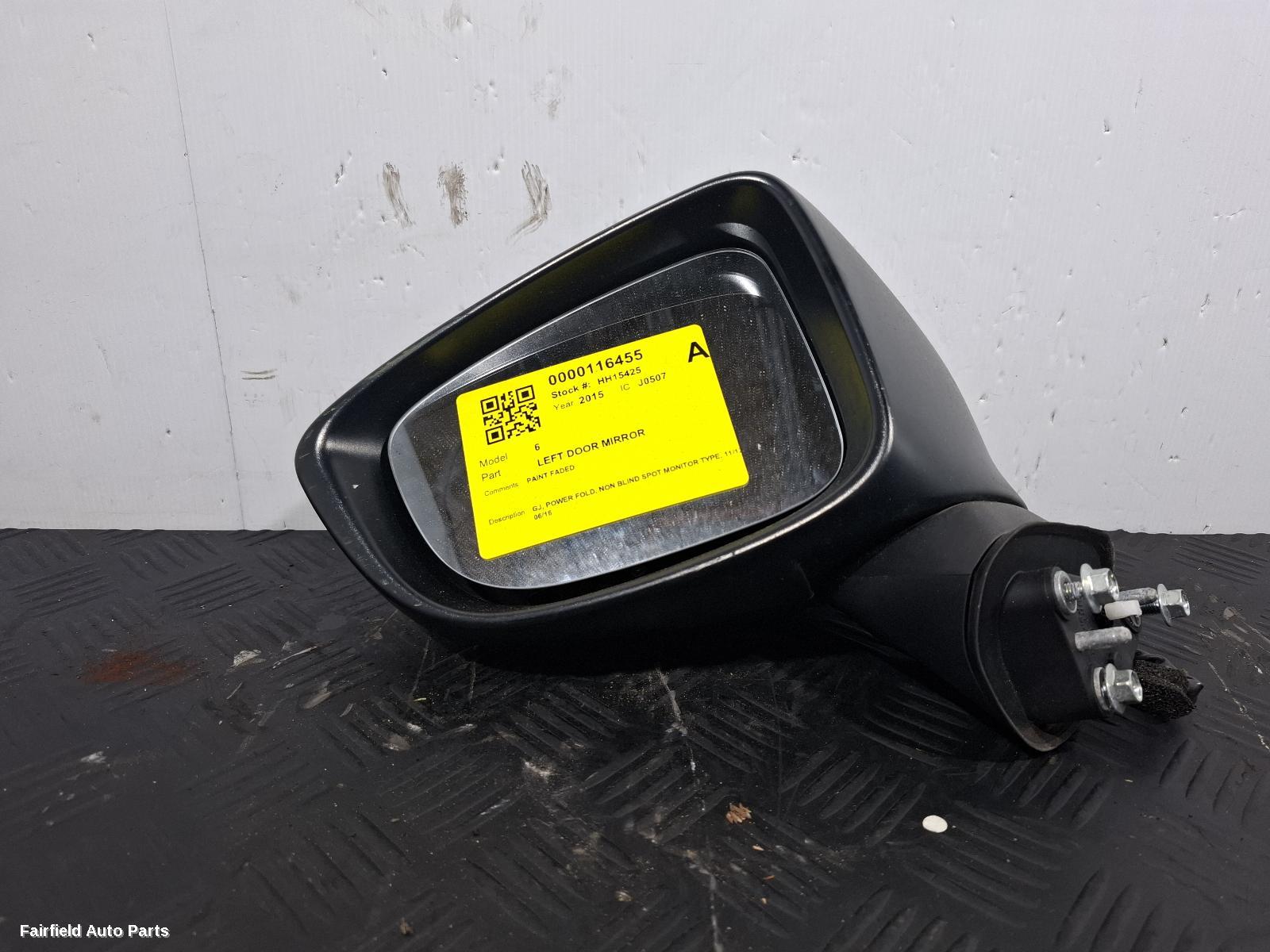2012-2016 Mazda 6 Left Door Mirror