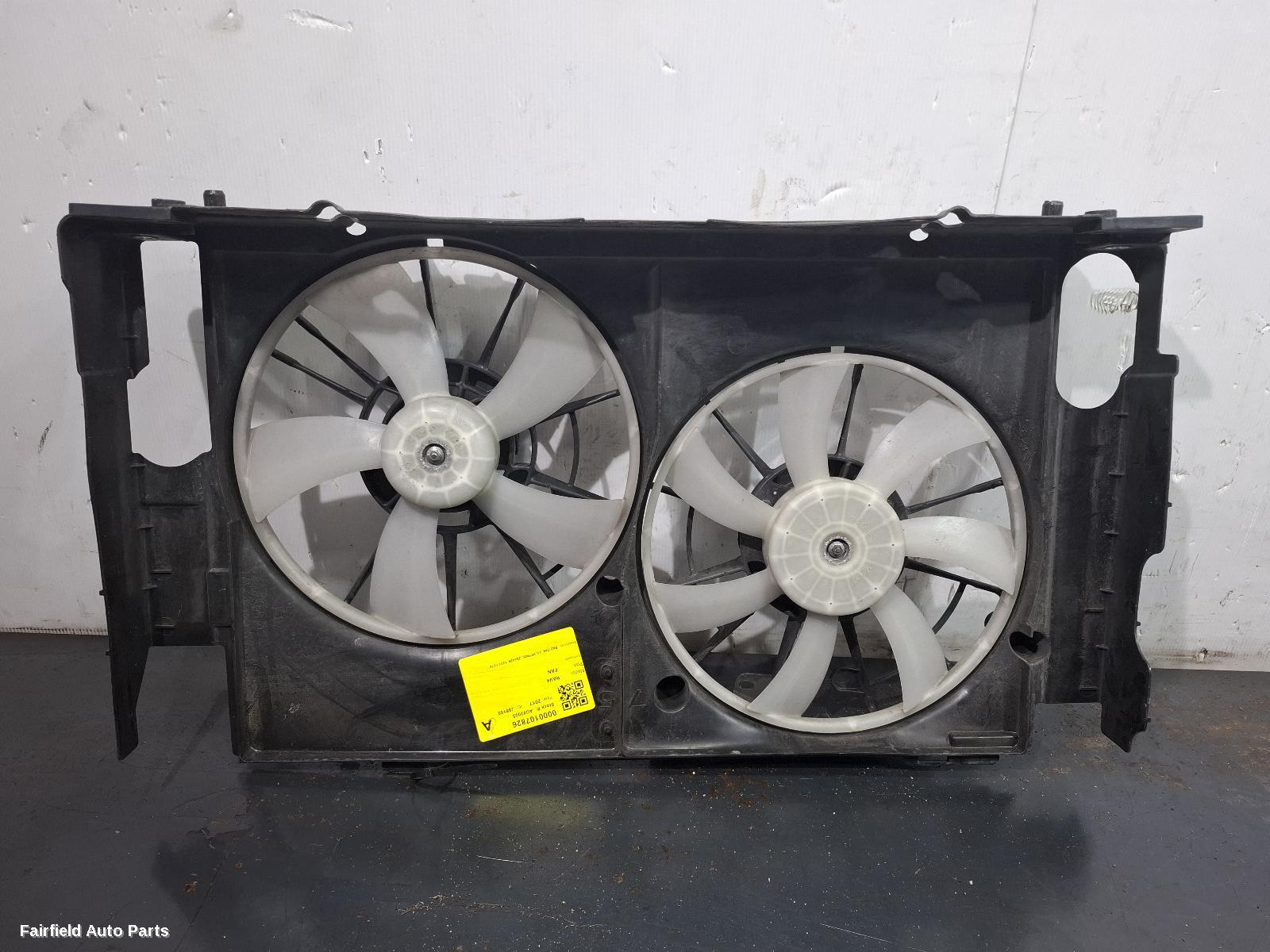 2012-2018 Toyota Rav4 Fan