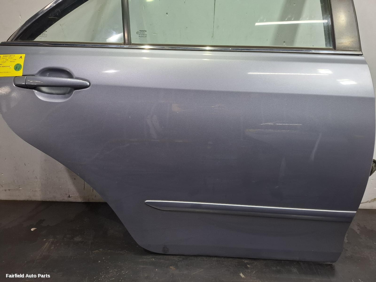 2006-2011 Toyota Camry Right Rear Door Sliding