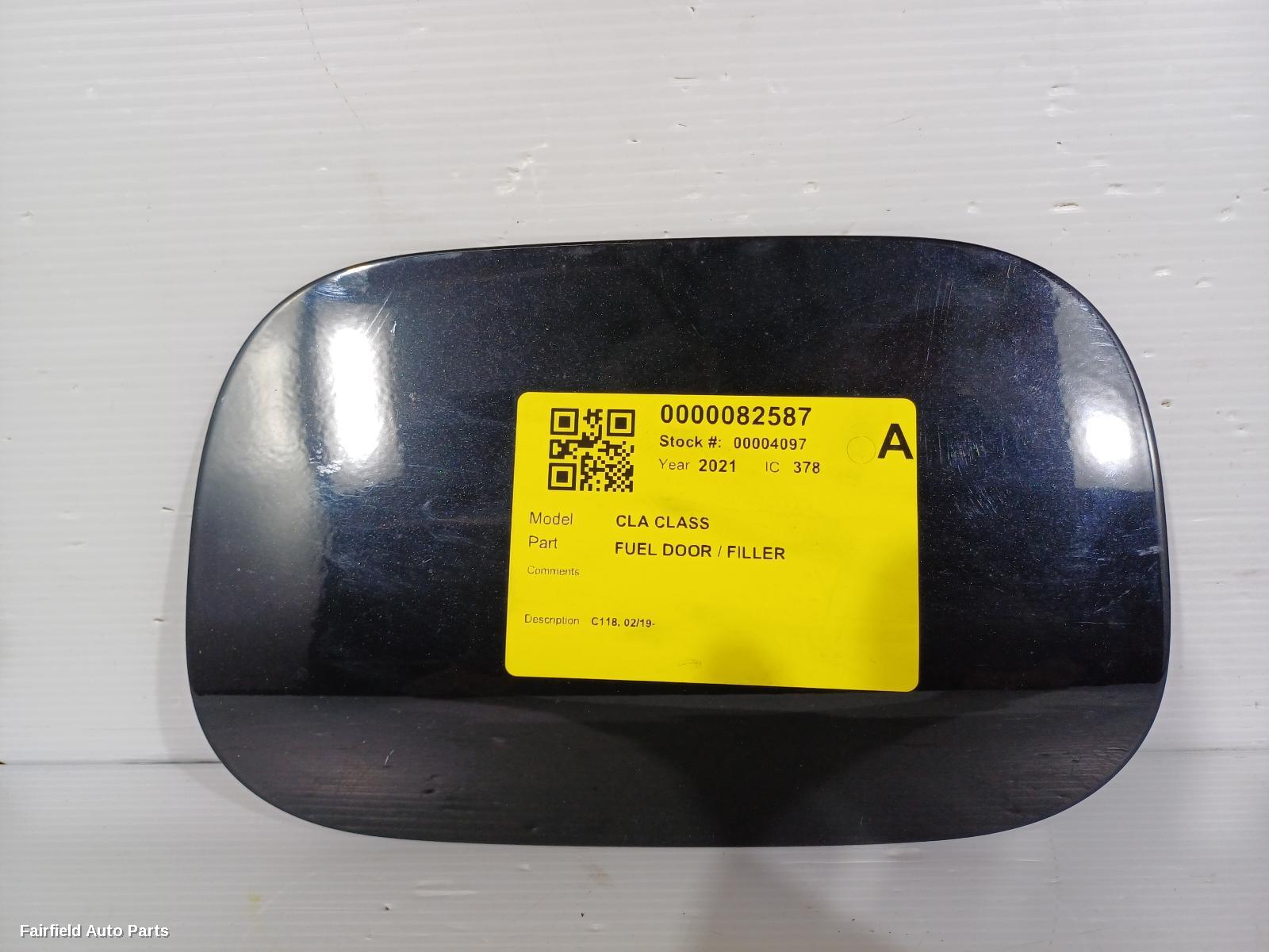 2019-2025 Mercedes Cla Class Fuel Door   Filler