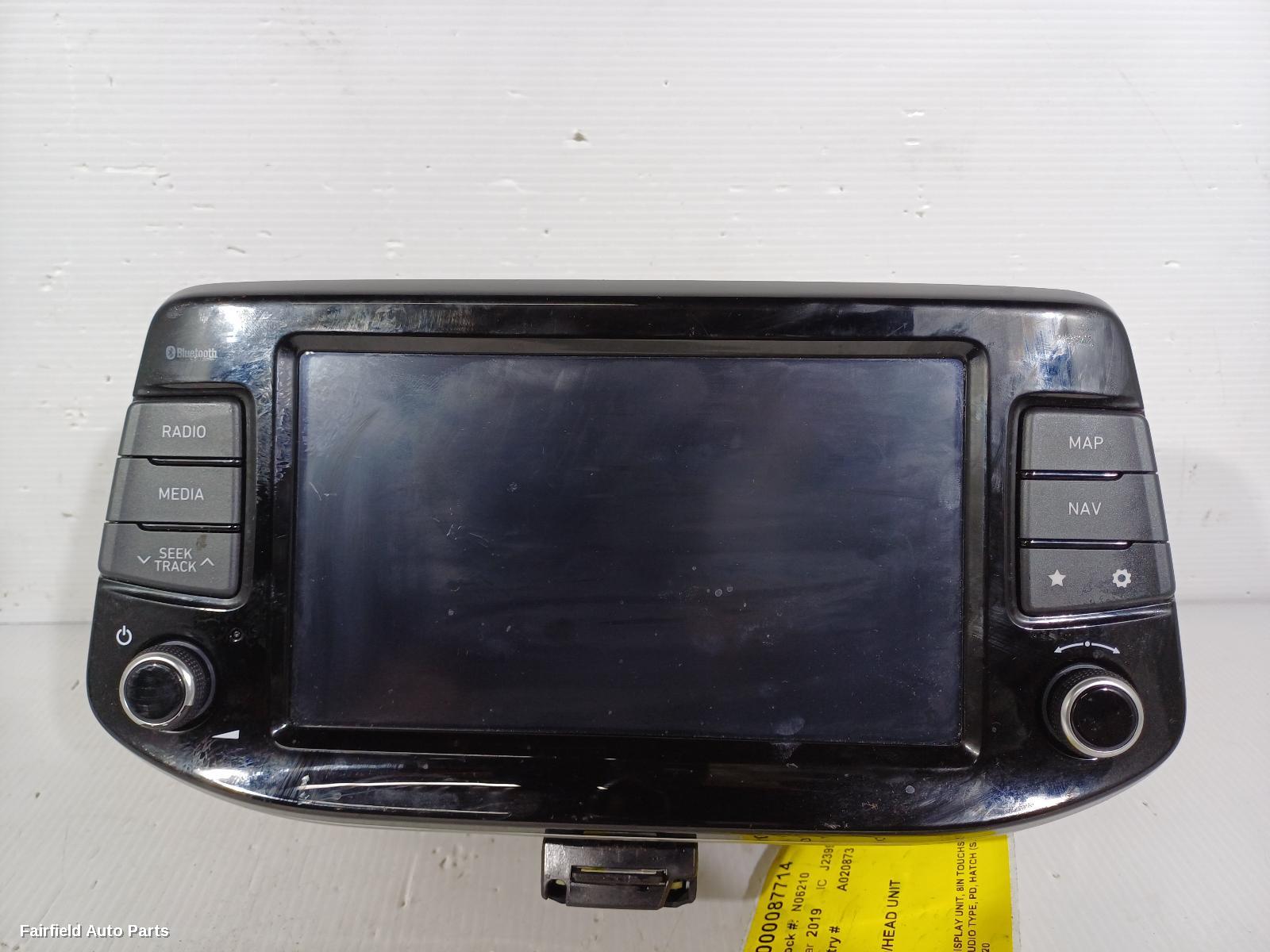 2017-2020 Hyundai I30 Radio Cd Dvd Sat Tv