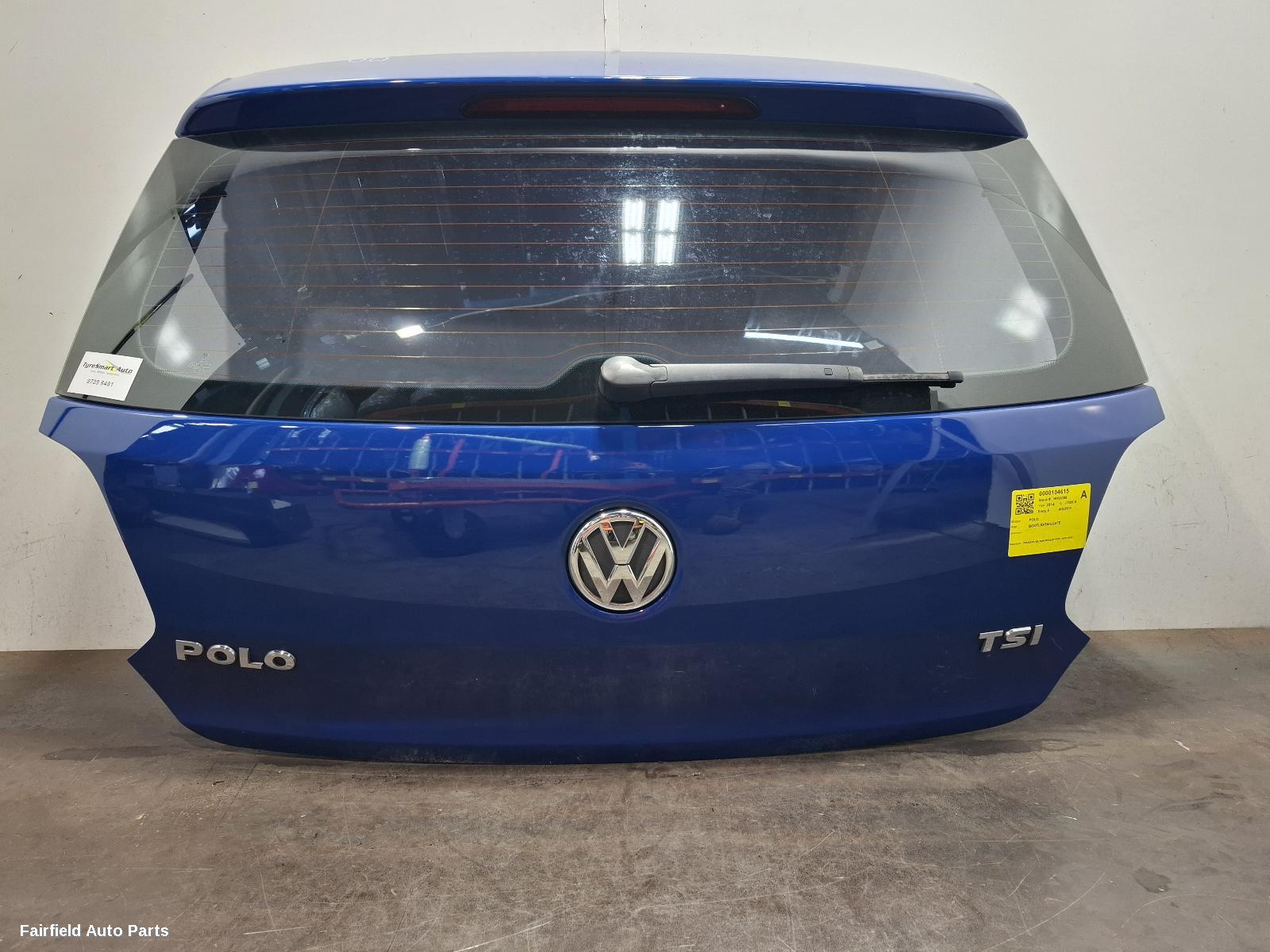 2010-2014 Volkswagen Polo Bootlid Tailgate