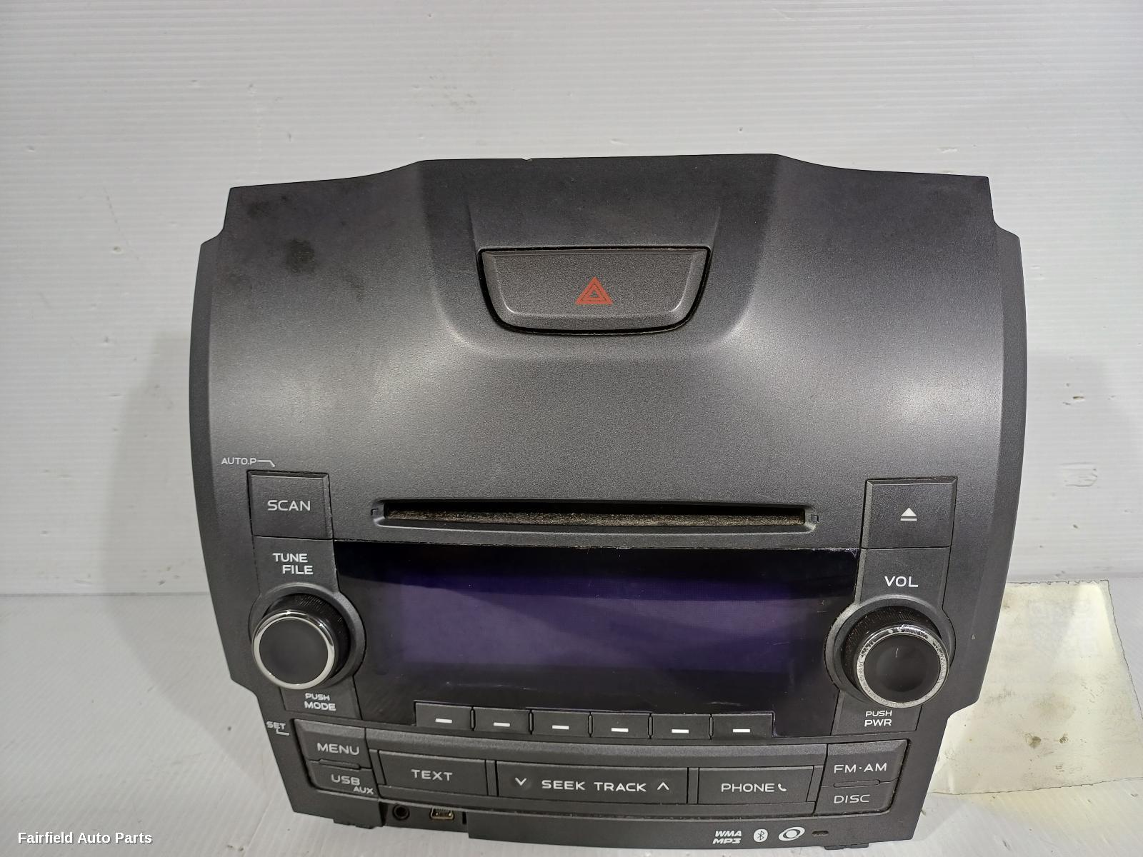 2012-2020 Holden Colorado Radio Cd Dvd Sat Tv