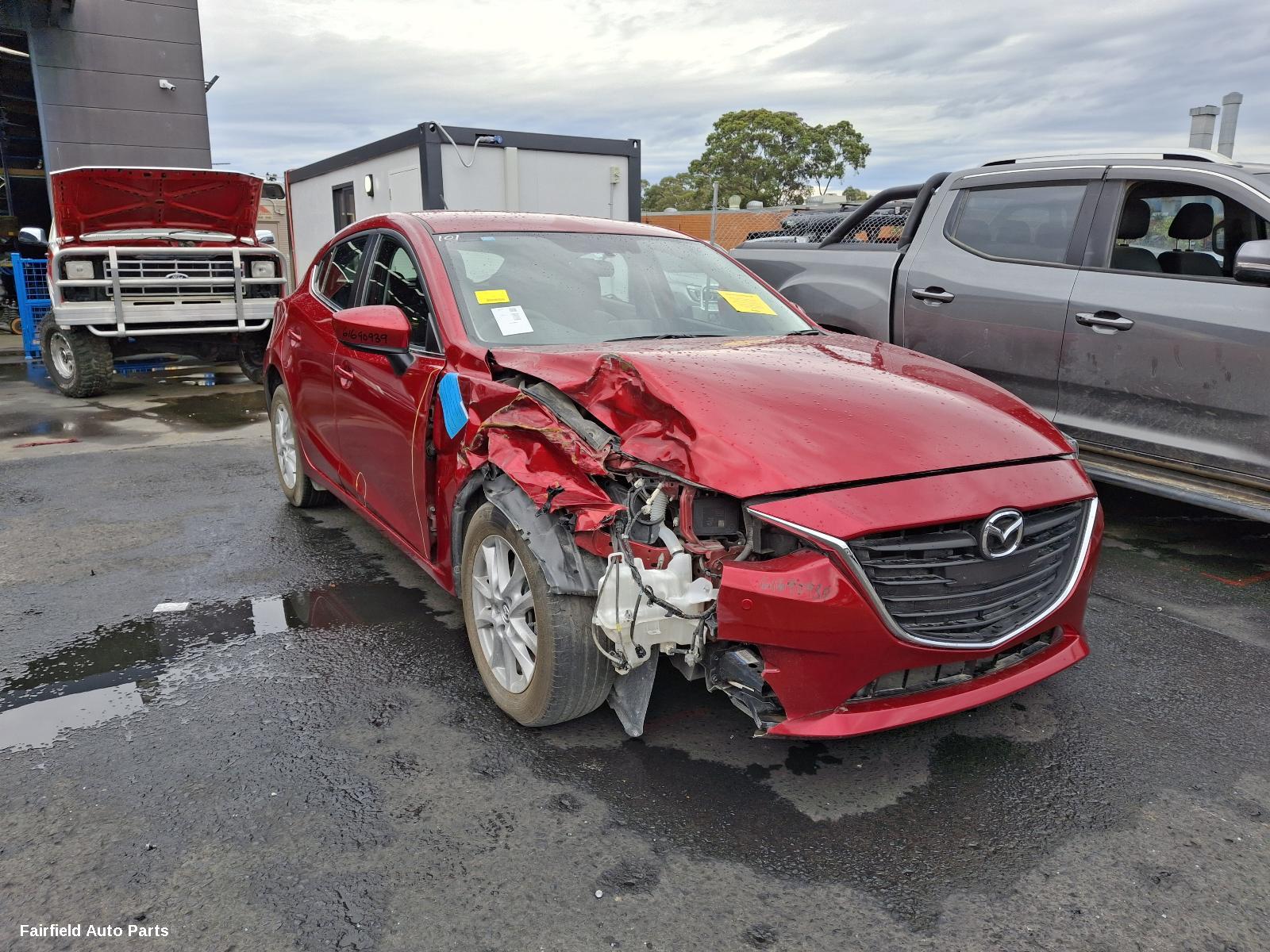 2013-2016 Mazda 3 Rear Bumper