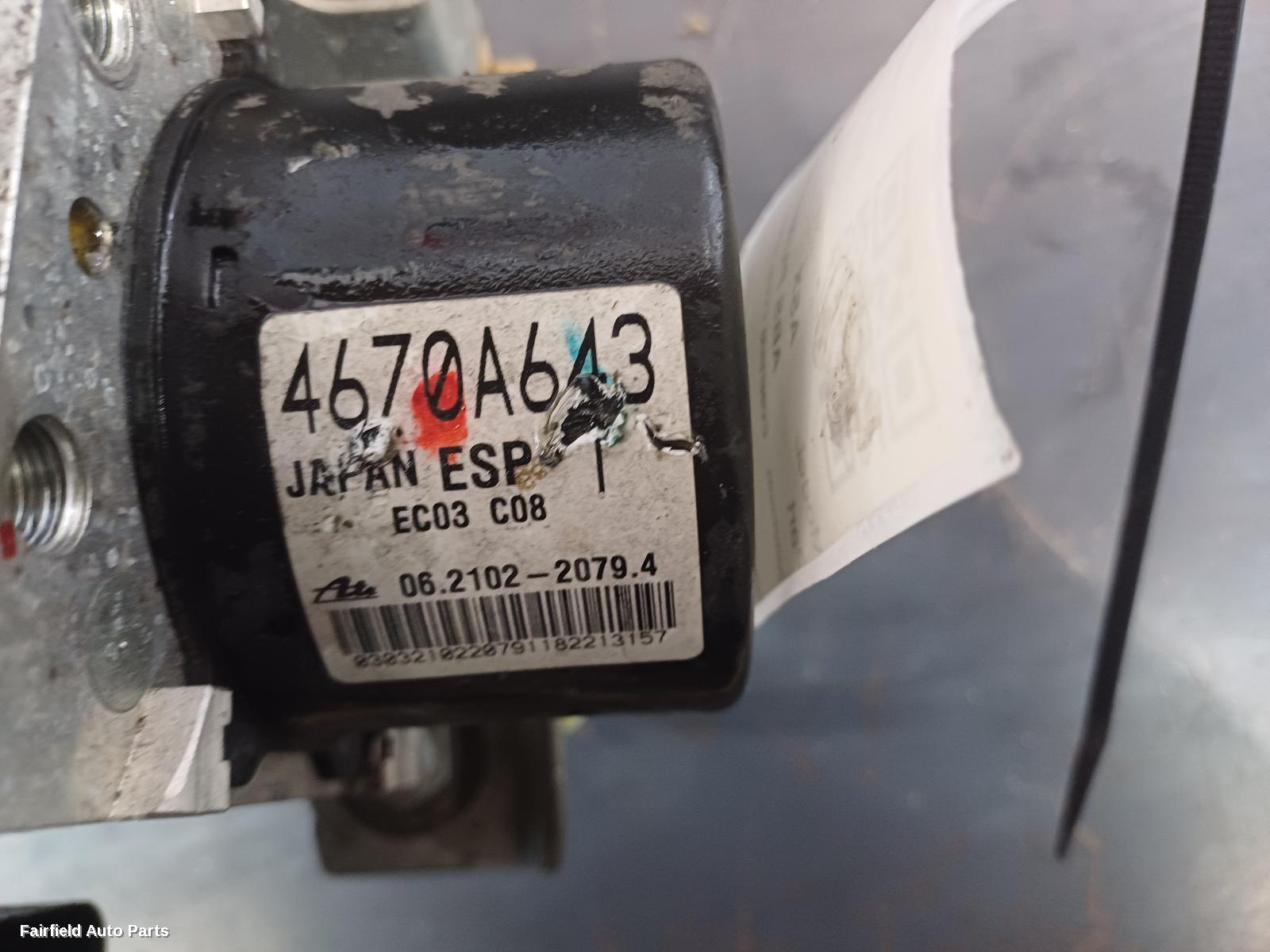 2010-2024 Mitsubishi Asx Abs Pump Modulator