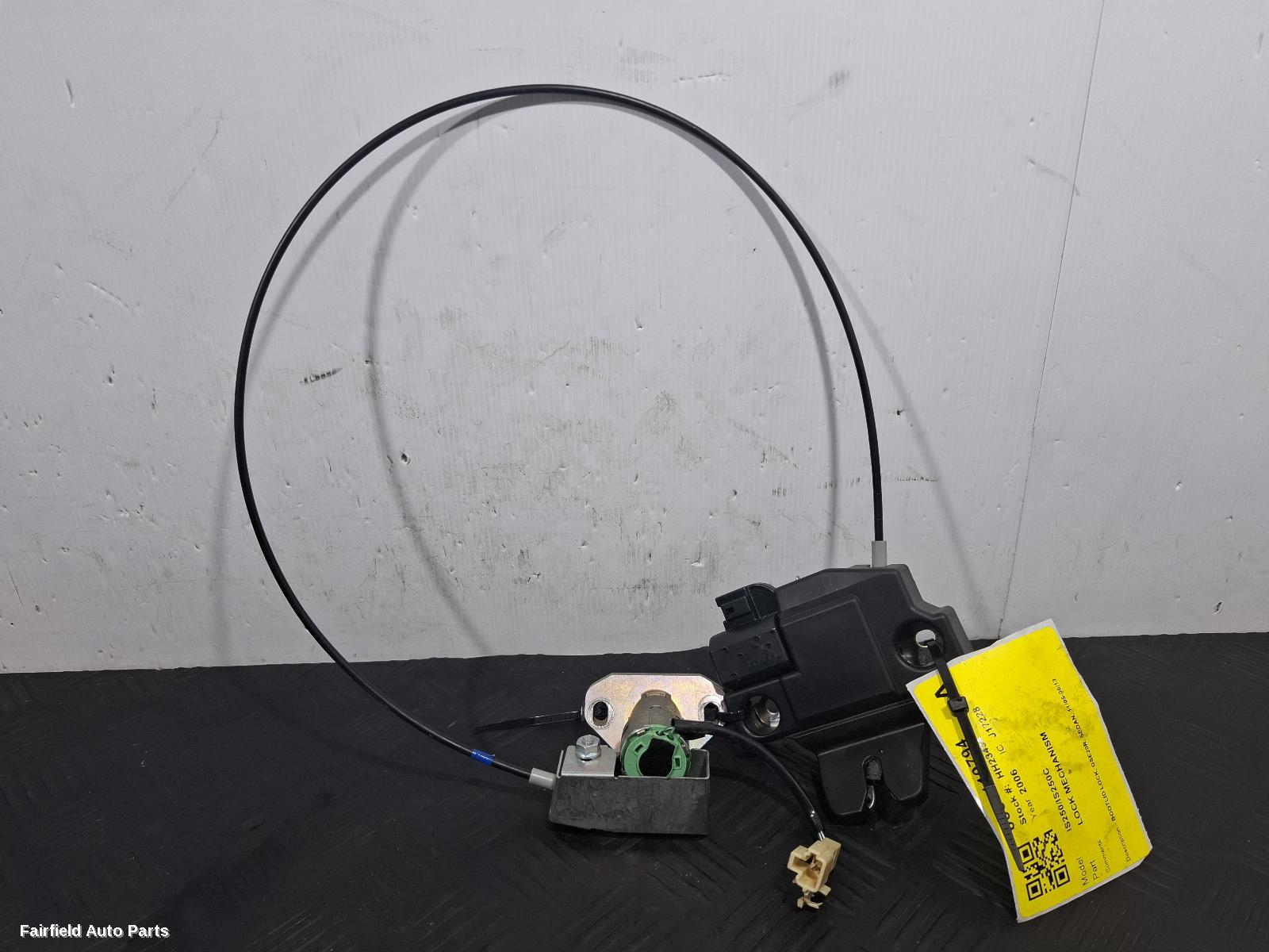 2005-2013 Lexus Is250/is250c Door Boot Gate Lock