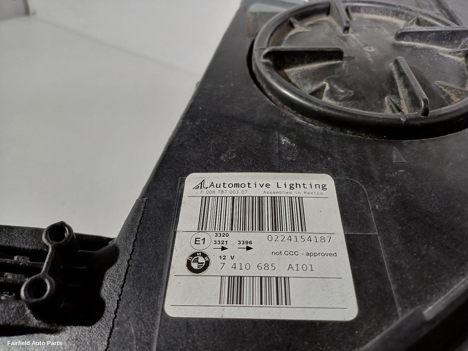 2014-2019 Bmw X6 Left Headlamp