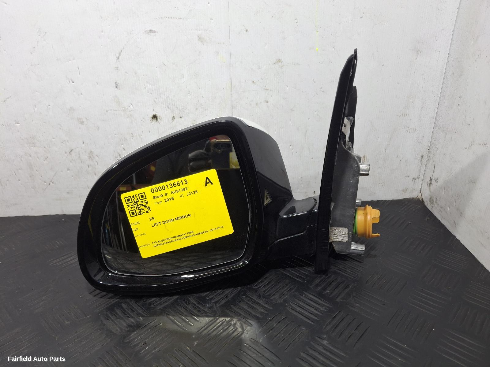 2013-2018 Bmw X5 Left Door Mirror