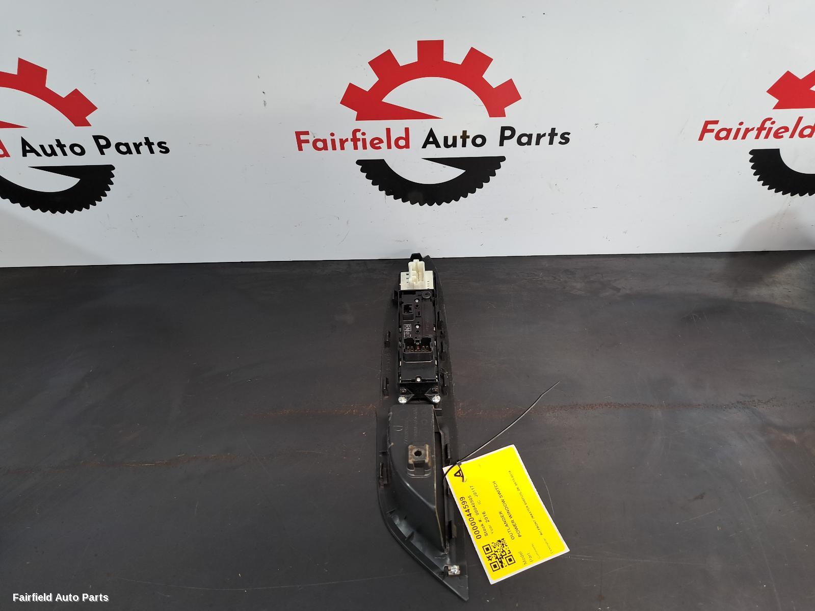 2015-2018 Mitsubishi Outlander Pwr Dr Wind Switch