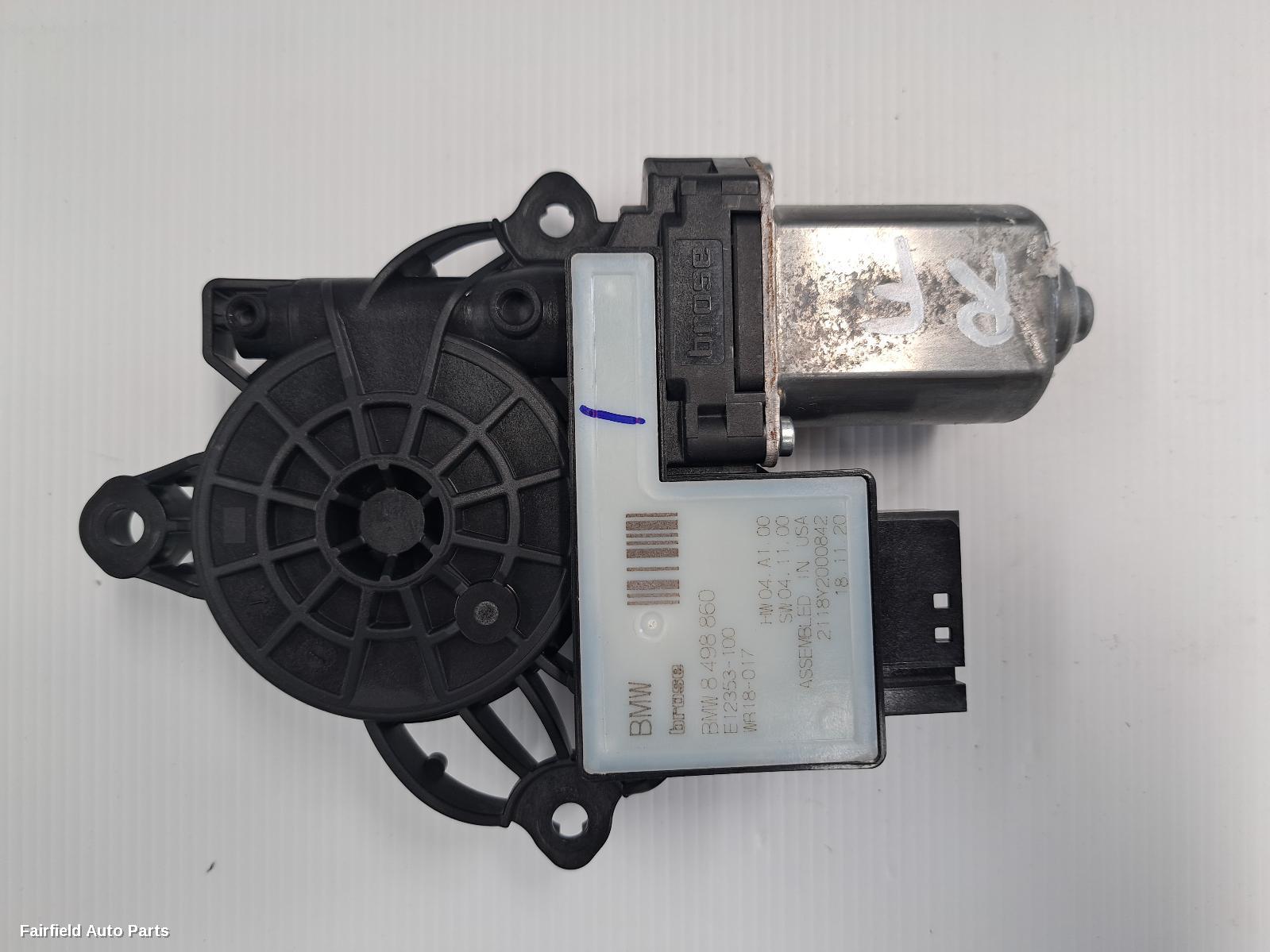 2018-2025 Bmw 3 Series Right Front Window Reg Motor