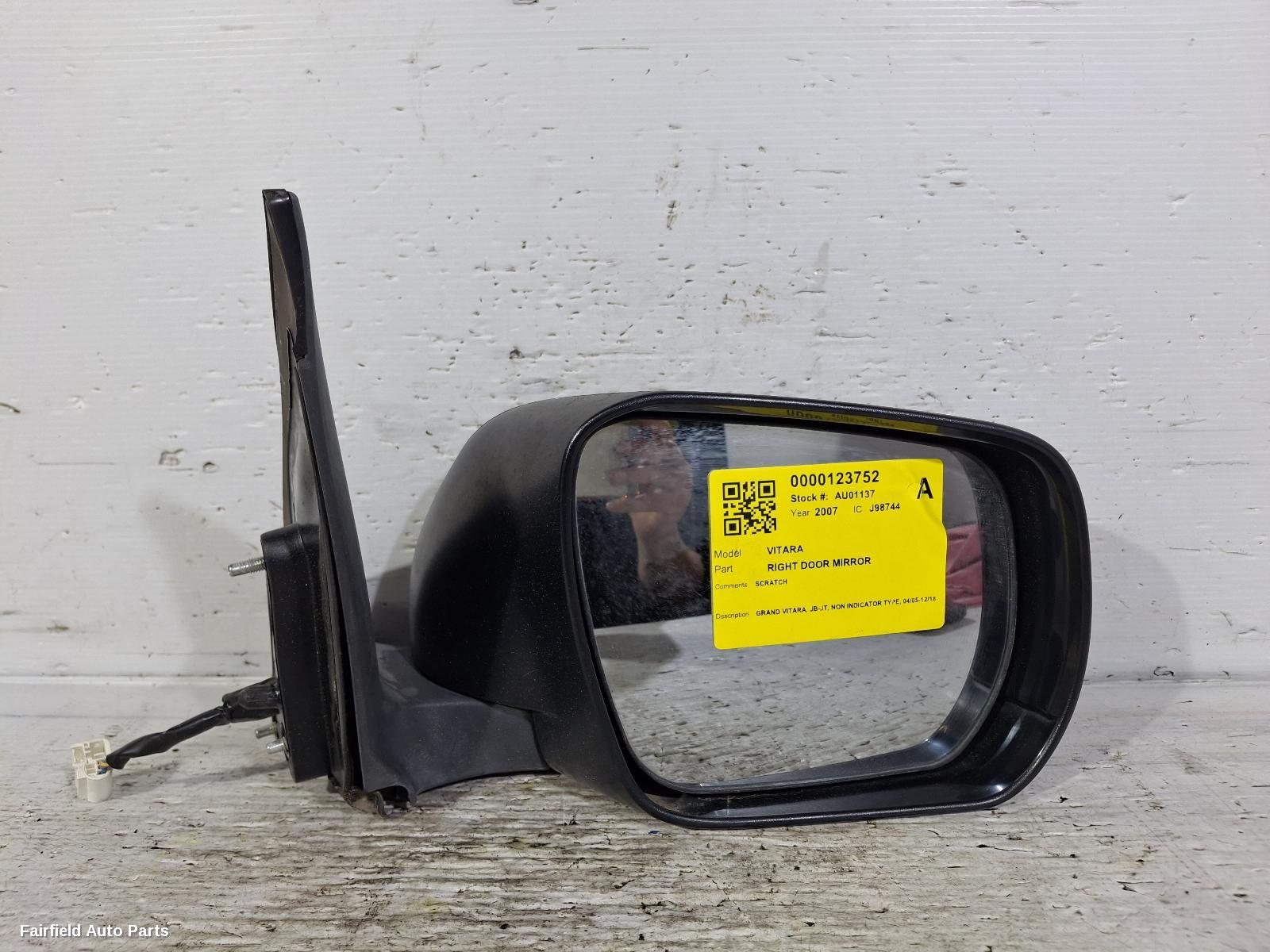 2005-2018 Suzuki Vitara Right Door Mirror