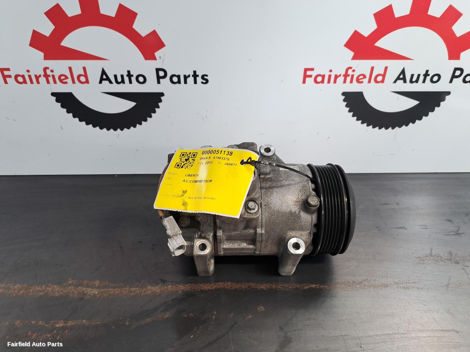 2014-2021 Subaru Liberty A C Compressor