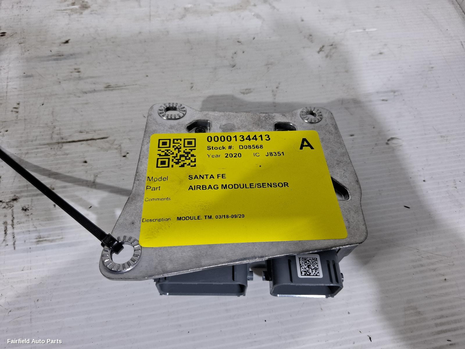 2018-2020 Hyundai Santa Fe Airbag Module Sensor