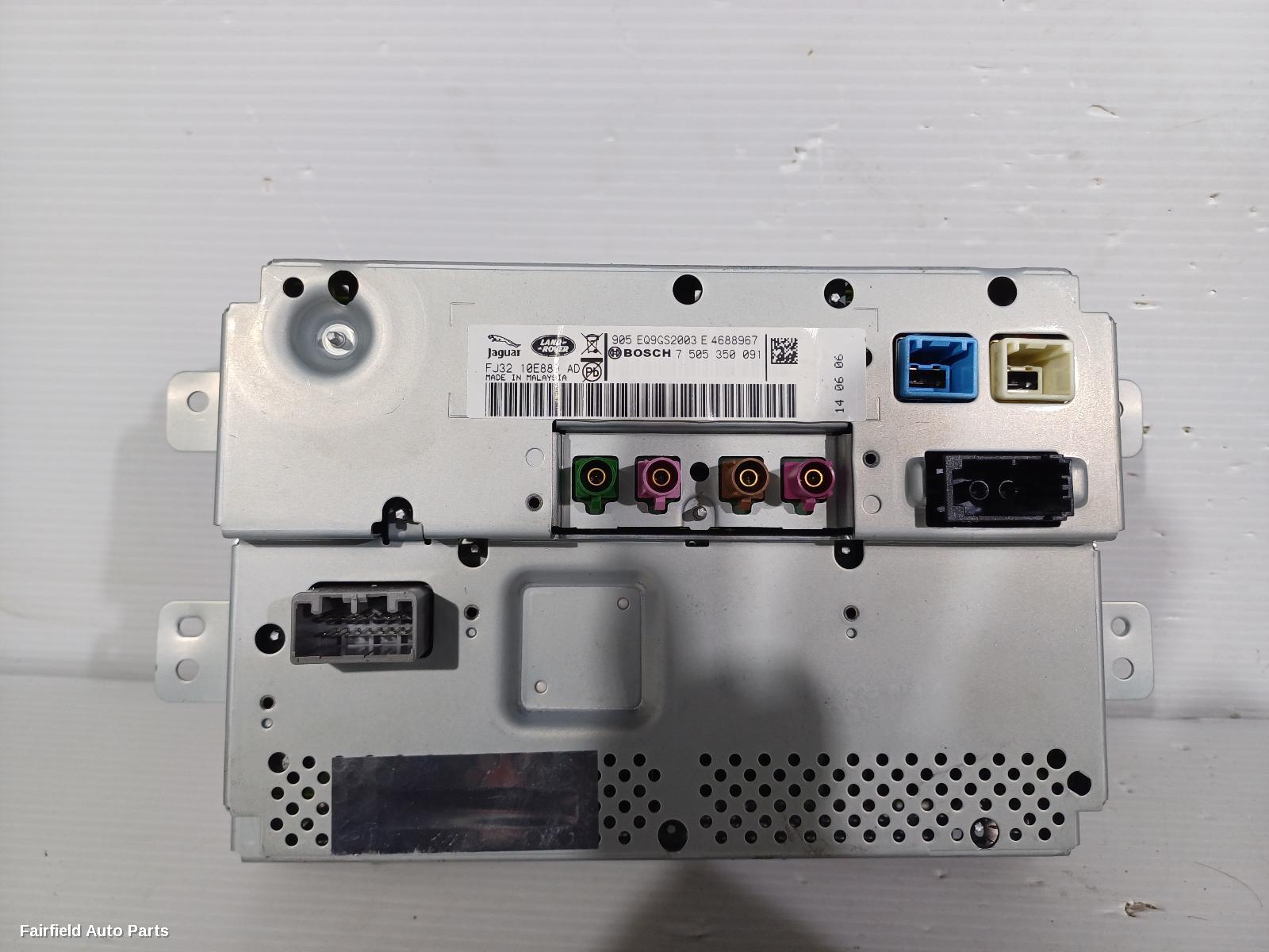 2011-2019 Land Rover Rangerover Evoque Radio Cd Dvd Sat Tv