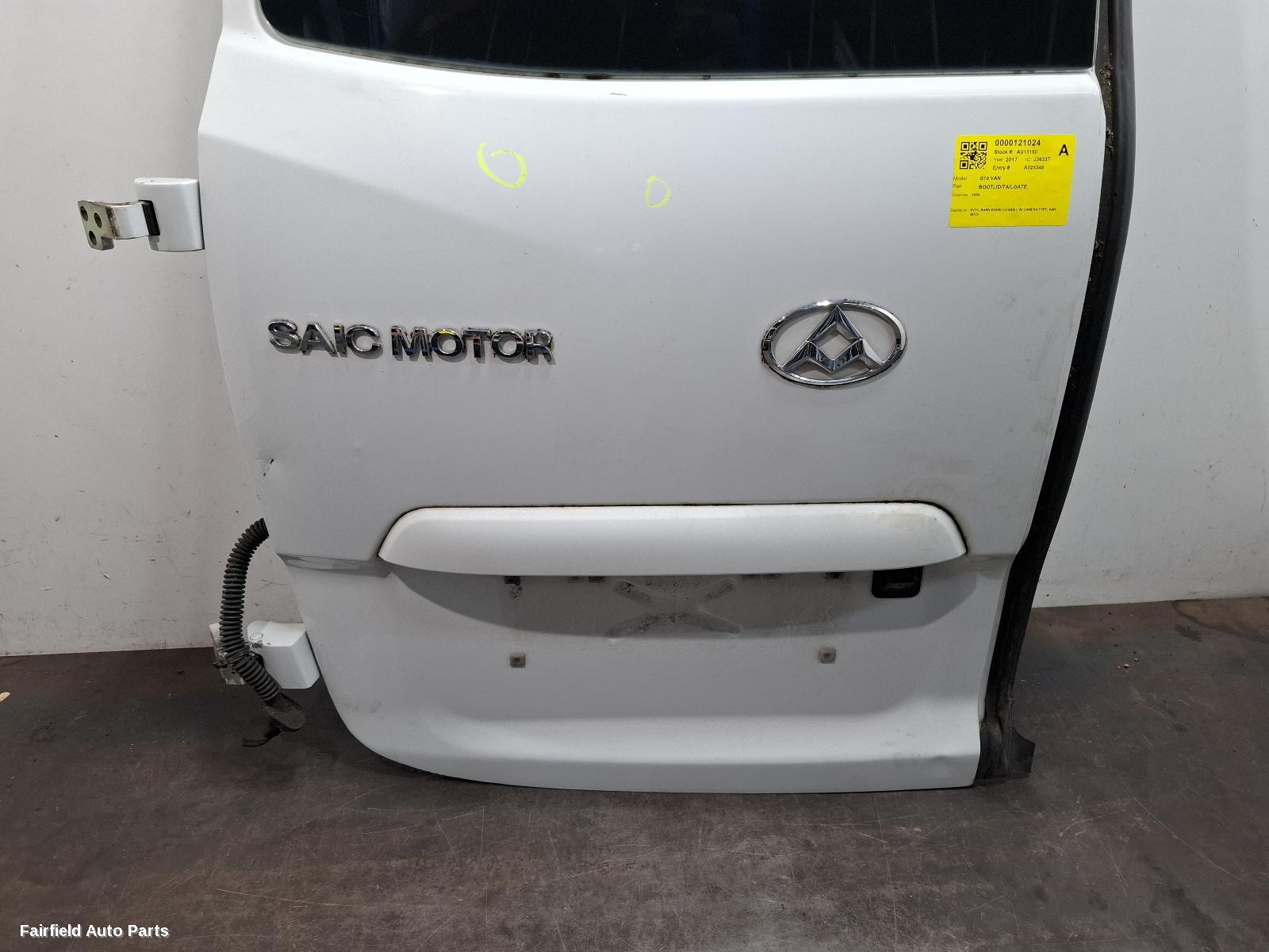 2015-2025 Ldv G10 Bootlid Tailgate
