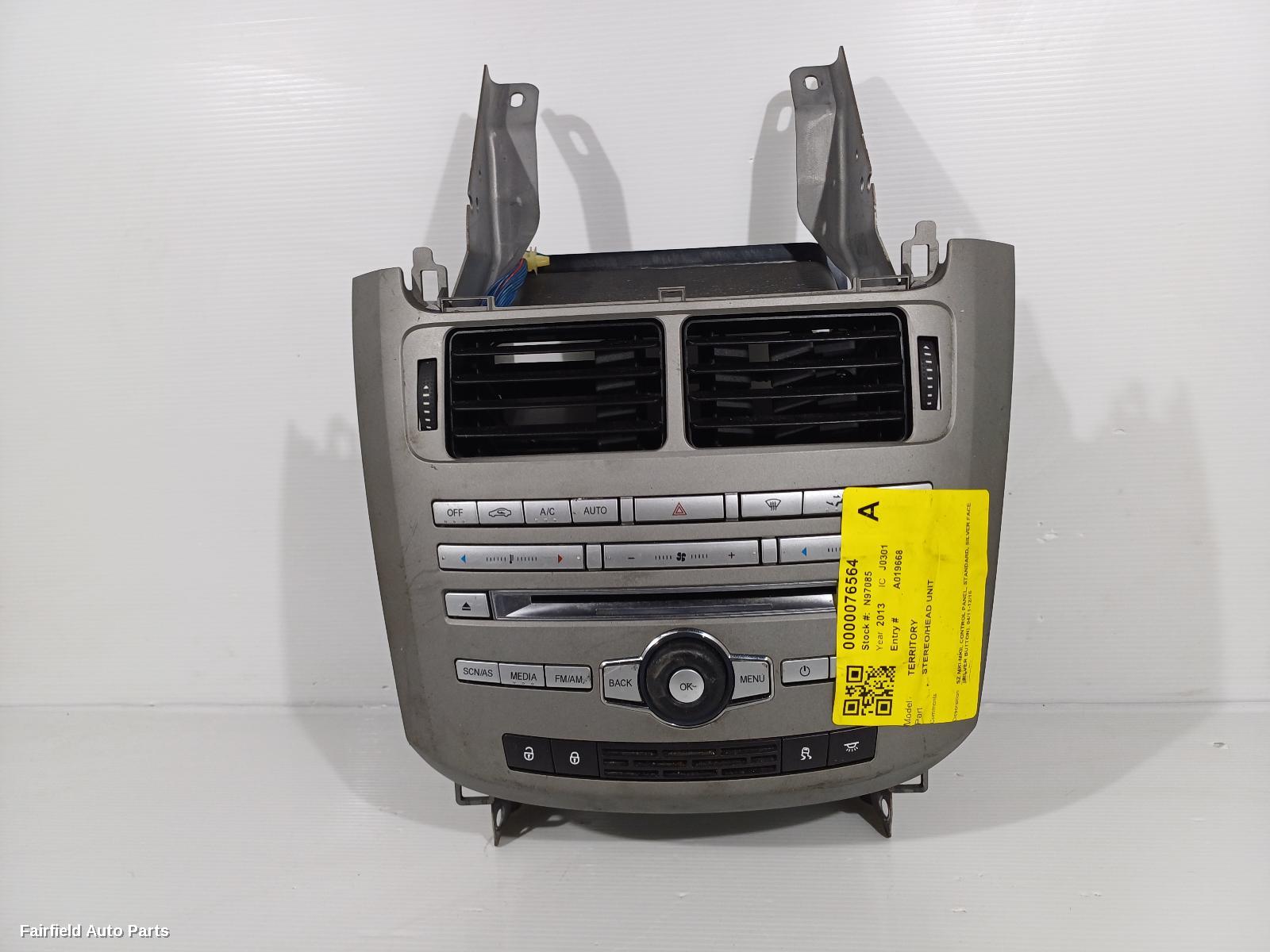 2011-2016 Ford Territory Radio Cd Dvd Sat Tv