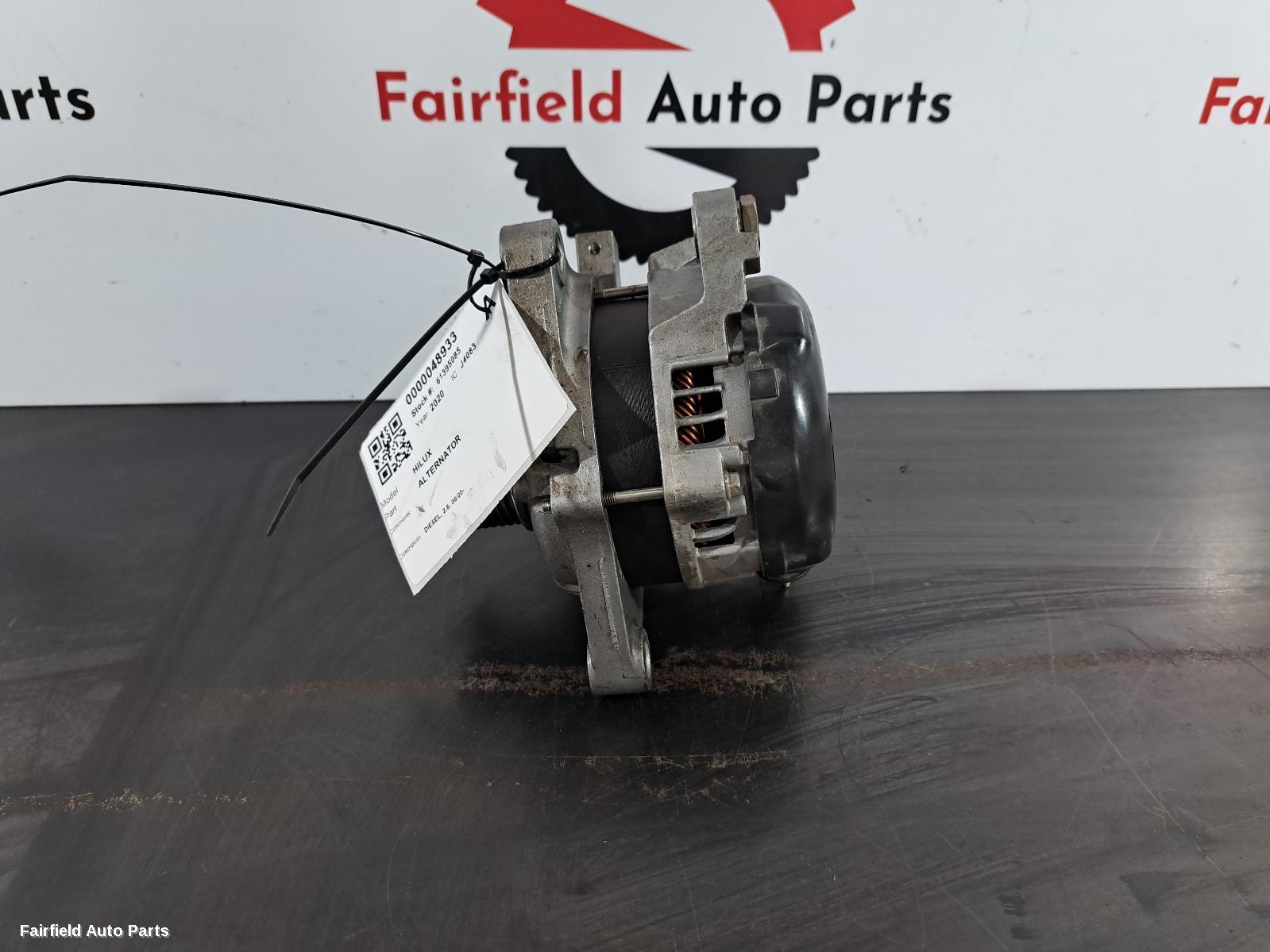 2020-2025 Toyota Hilux Alternator