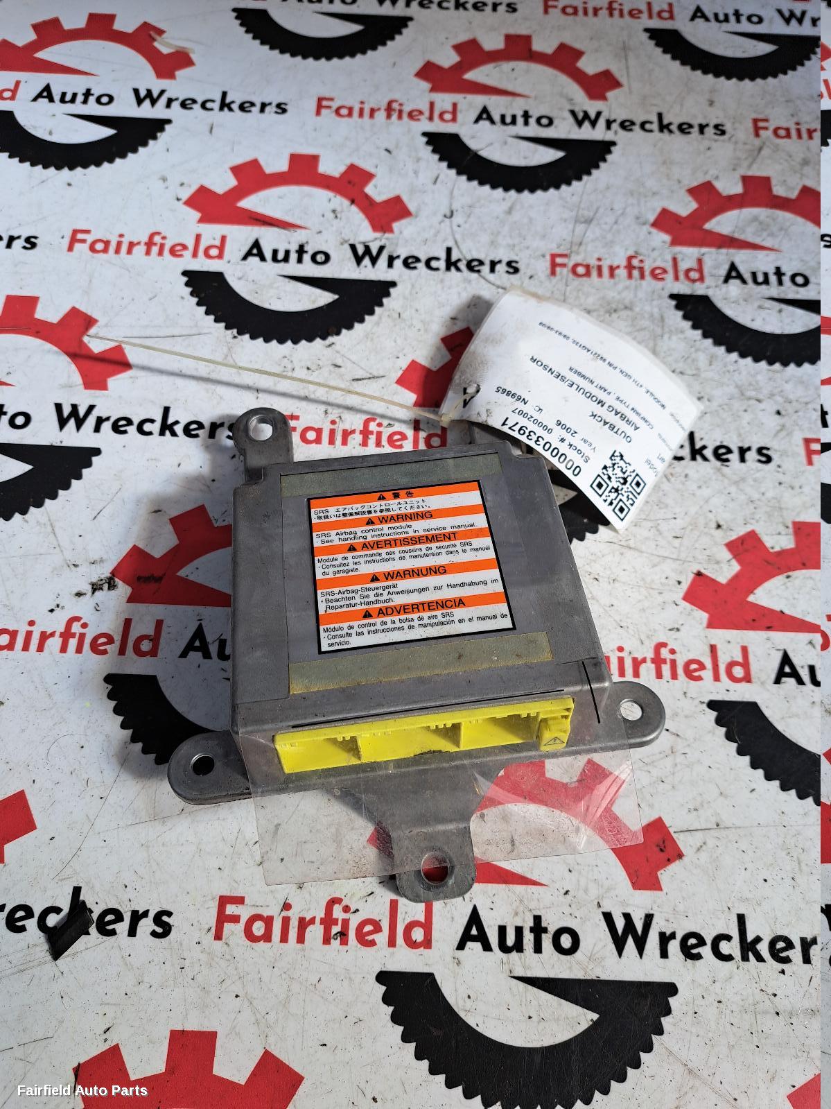 2003-2009 Subaru Outback Airbag Module Sensor