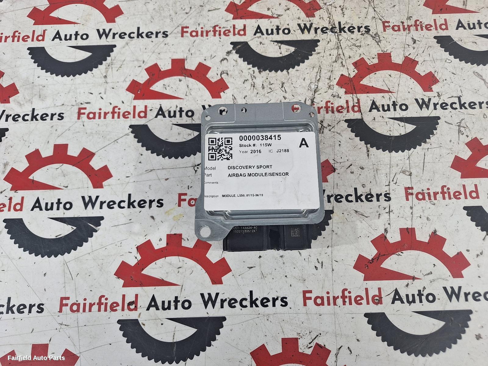 2015-2019 Land Rover Discovery Sport Airbag Module Sensor