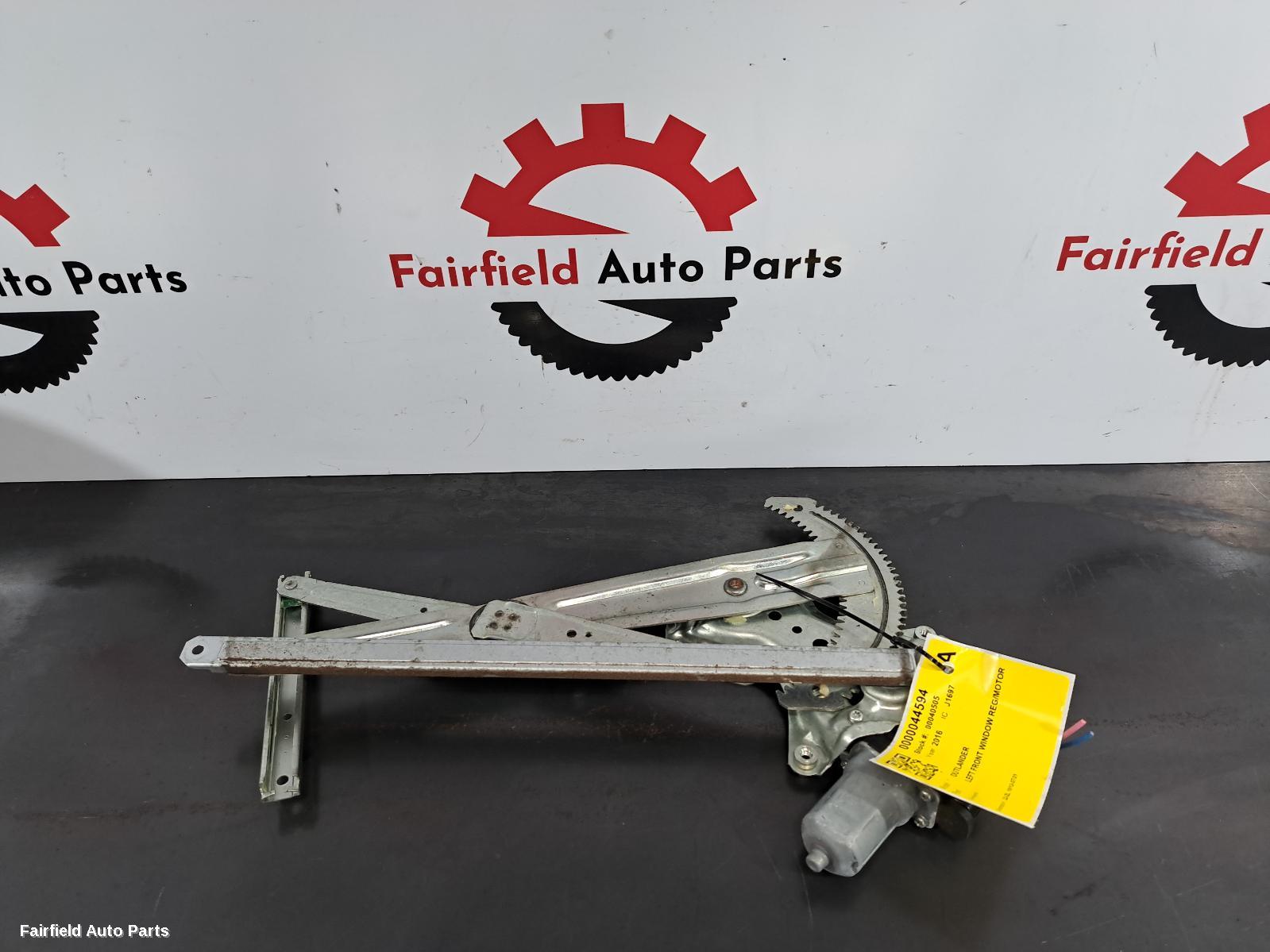 2012-2021 Mitsubishi Outlander Left Front Window Reg Motor