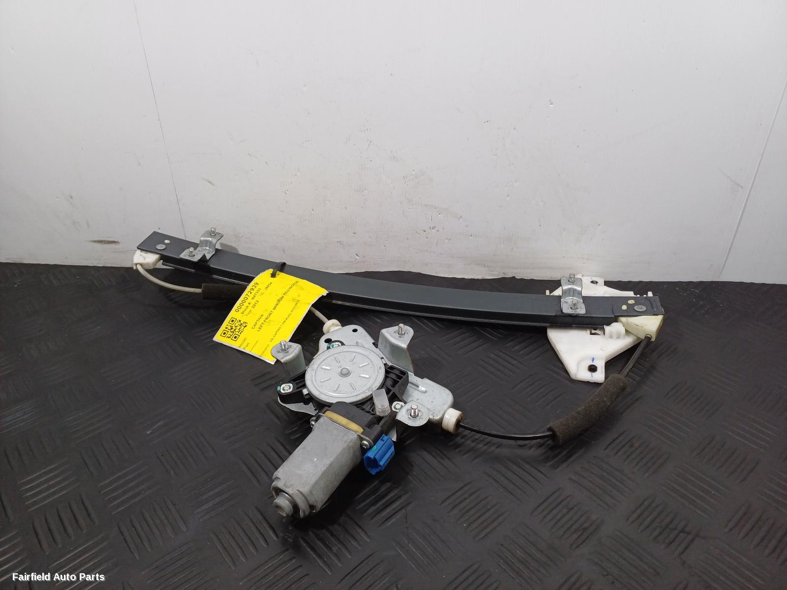 2011-2018 Holden Captiva Left Front Window Reg Motor